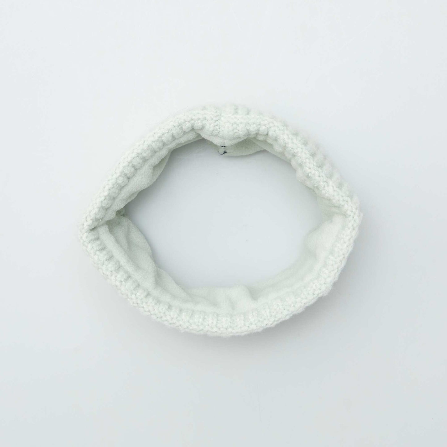 Conjunto de gorro + braga de forro de tejido polar AZUL