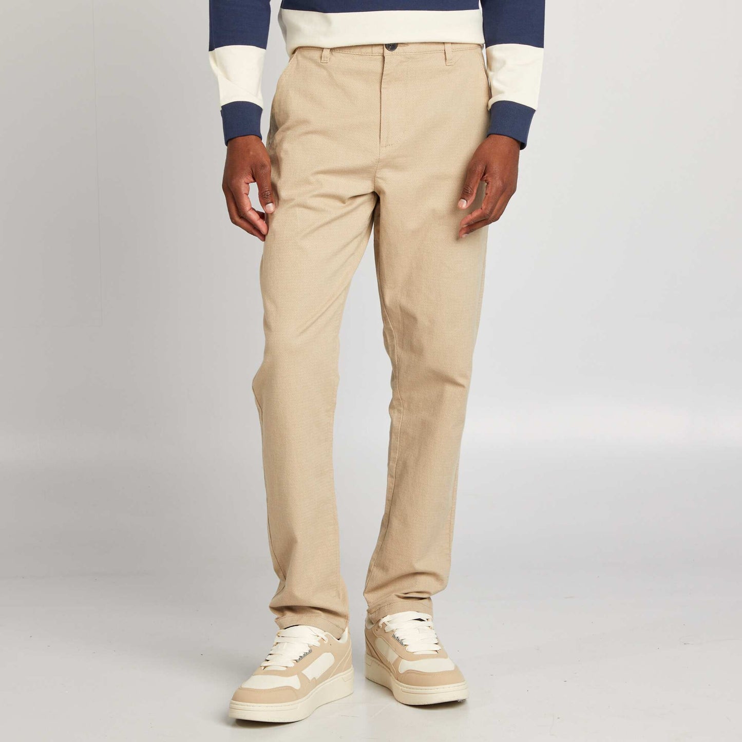 Pantalón chino slim BEIGE