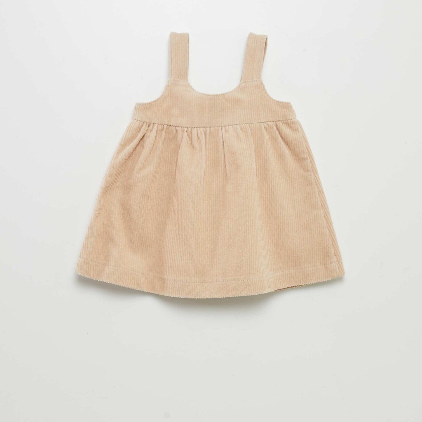 Vestido de pana BEIGE