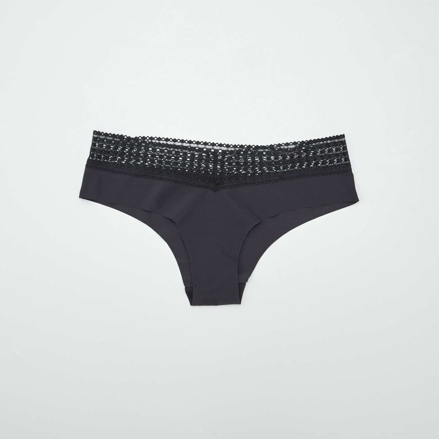 Pack de 2 culotes con encaje MARRON