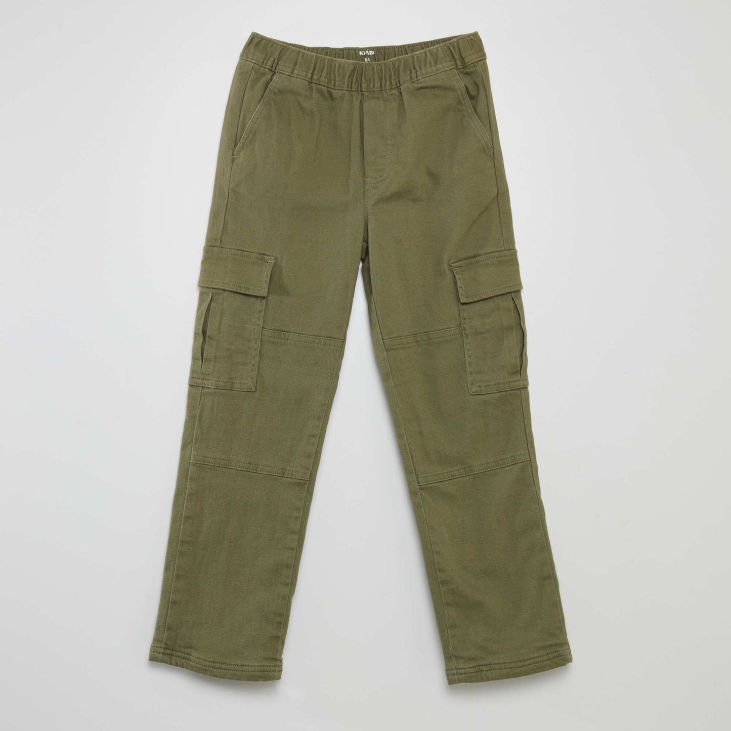 Pantalón multibolsillos con forro interior VERDE