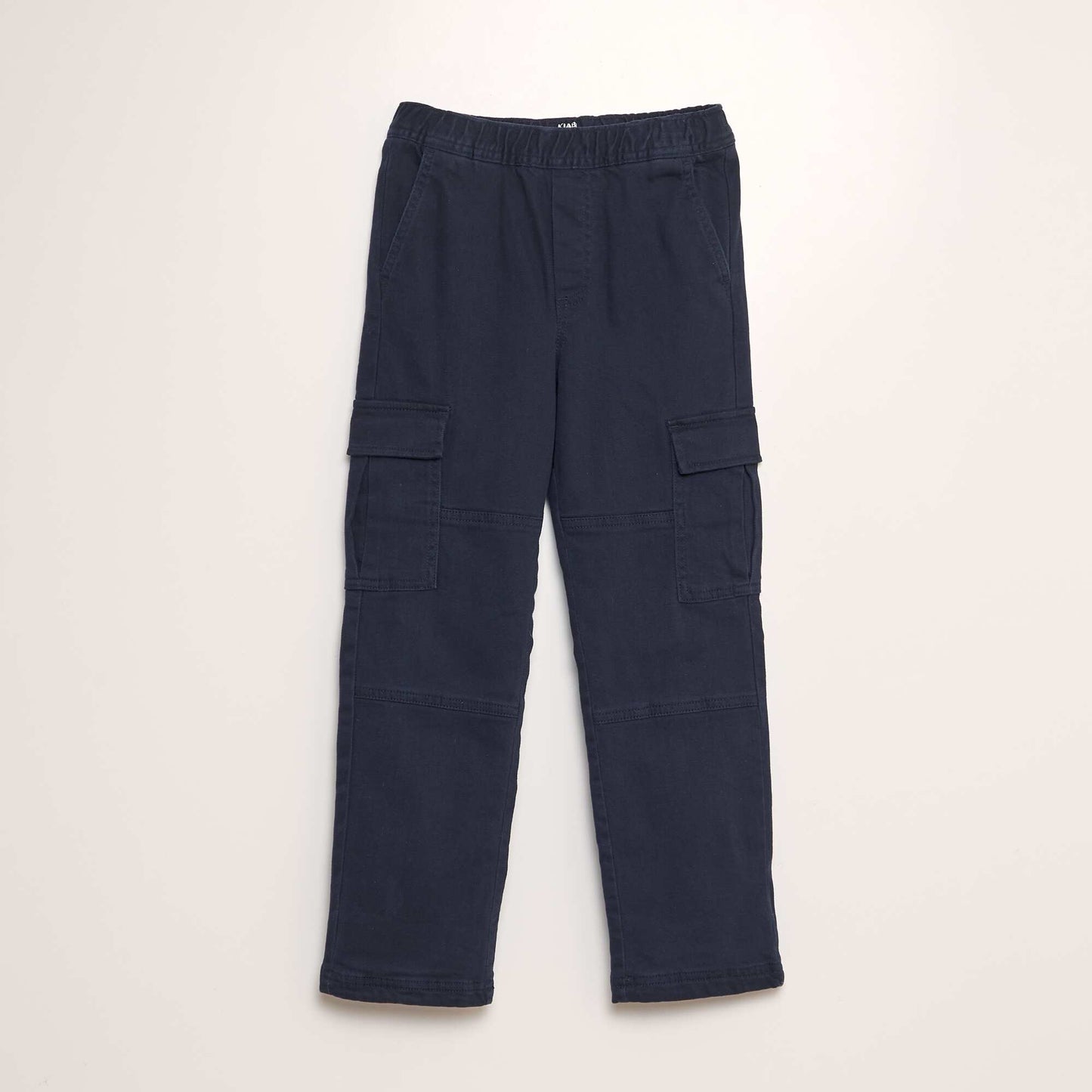 Pantalón multibolsillos con forro interior azul