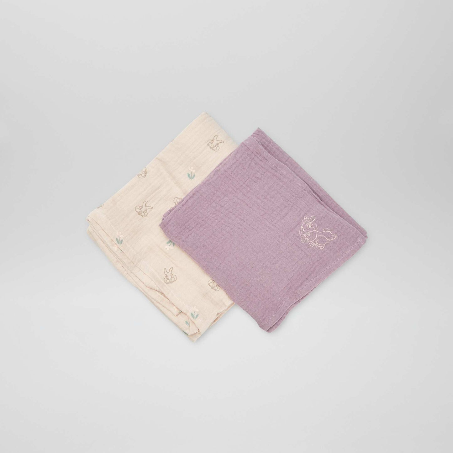 Pack de 2 muselinas 'Winnie' ROSA