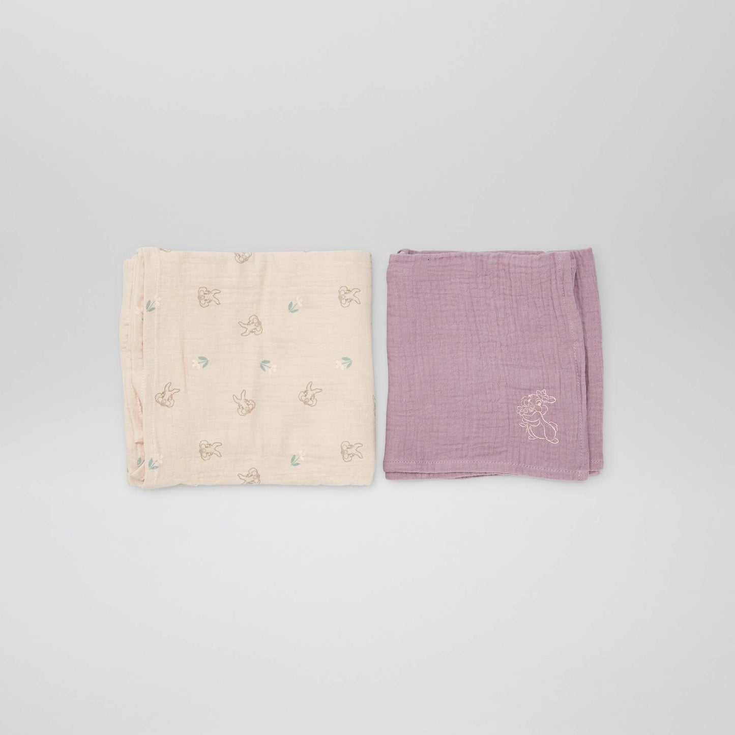Pack de 2 muselinas 'Winnie' ROSA