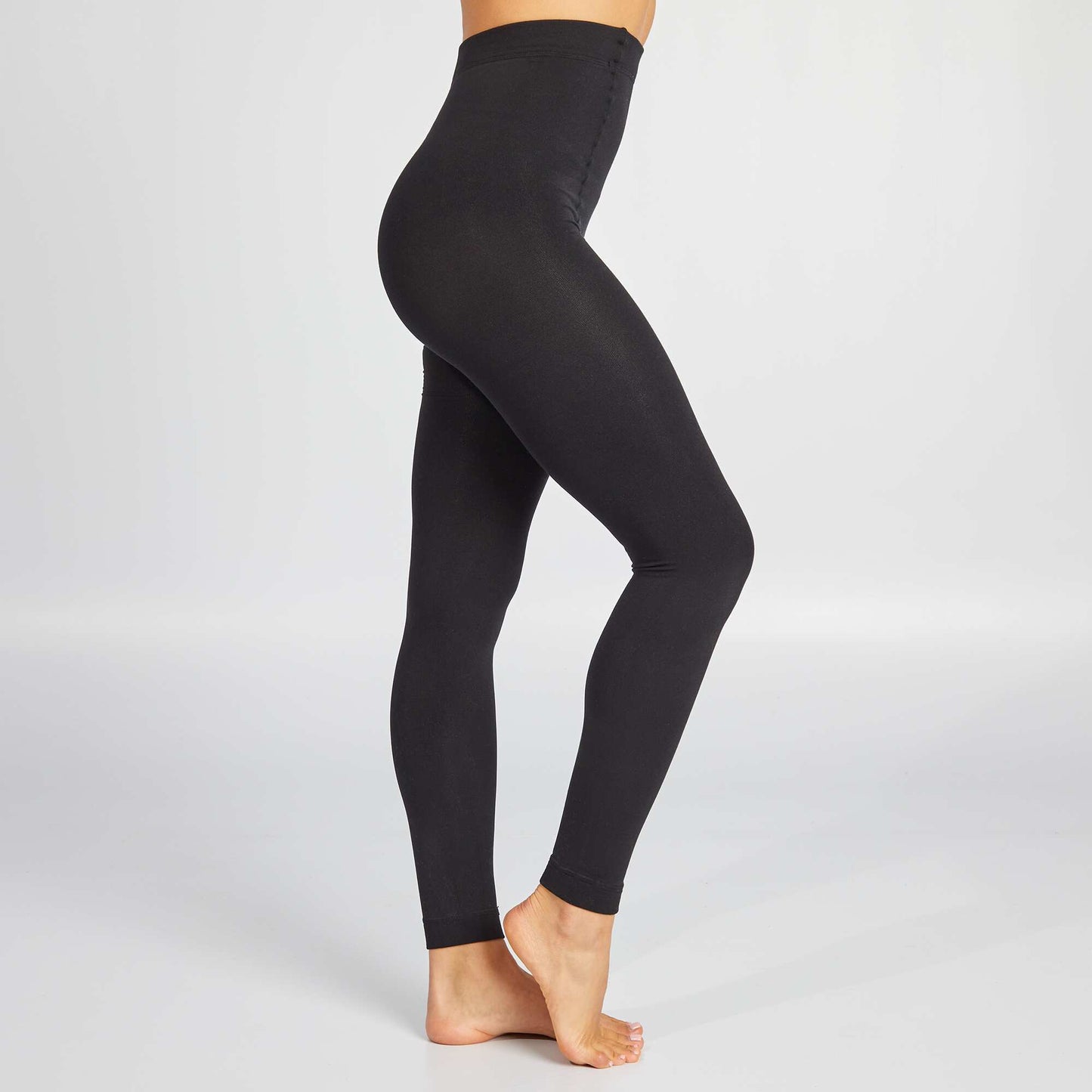 Legging con forro polar negro