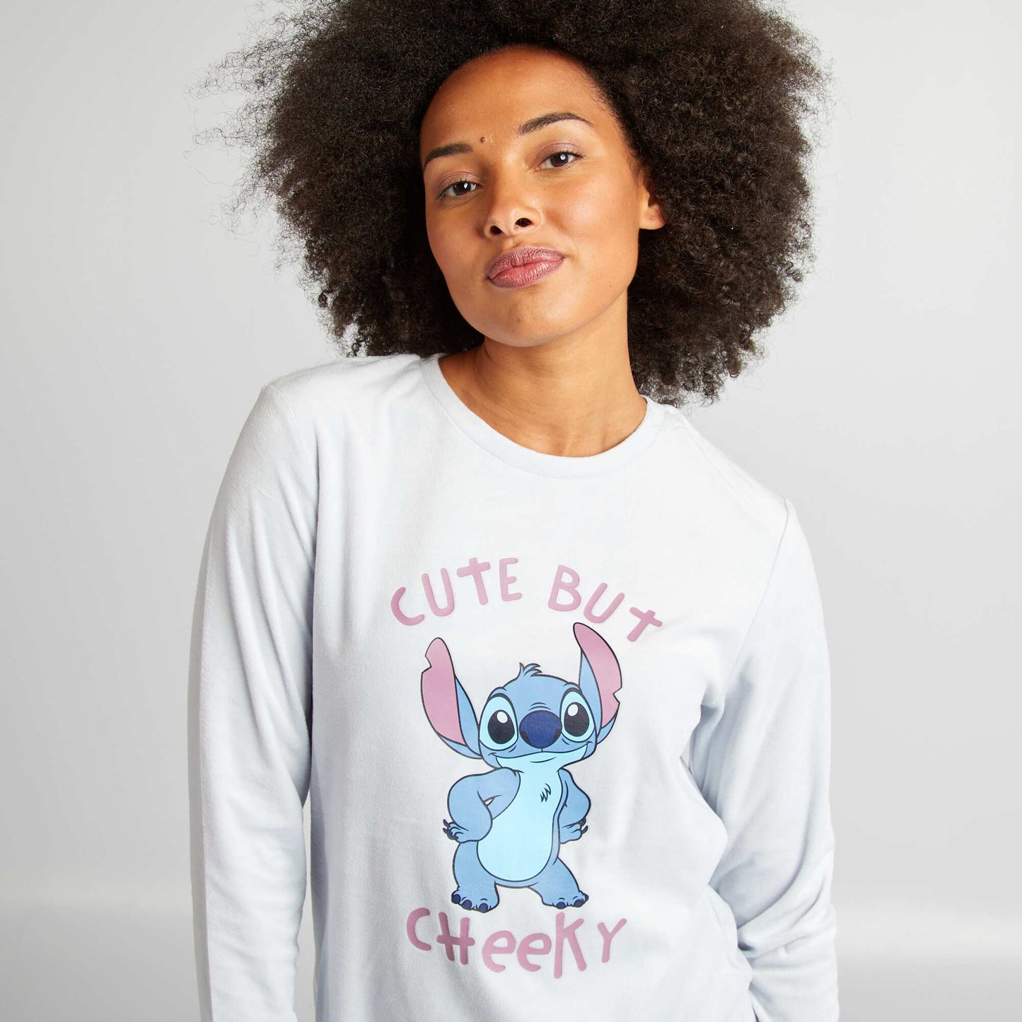 Pijama polar de 2 piezas 'Stitch' AZUL