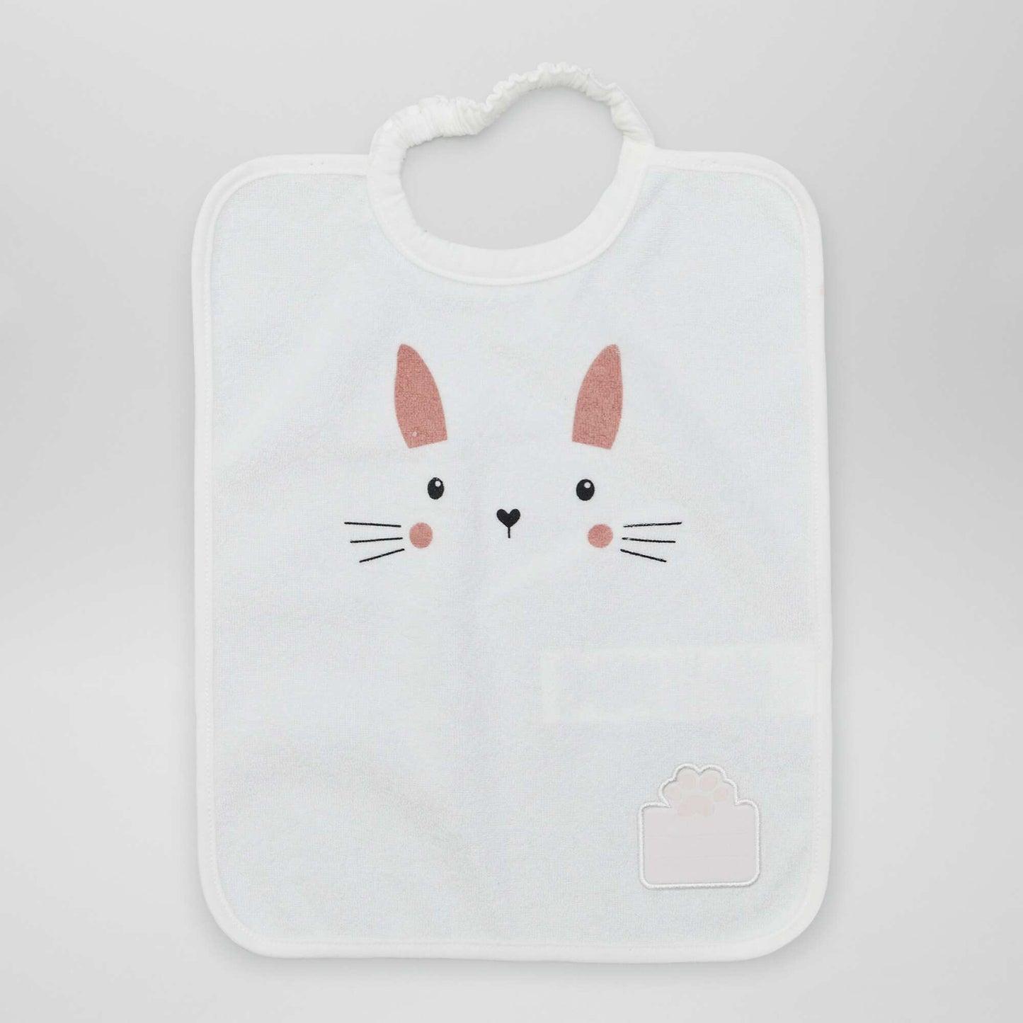 Pack de 2 baberos de rizo ROJO