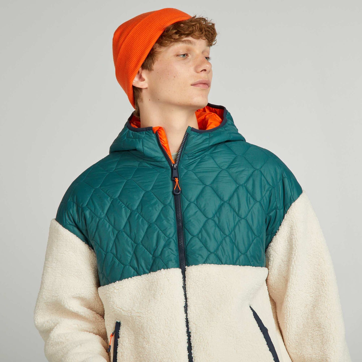 Campera de borreguito VERDE