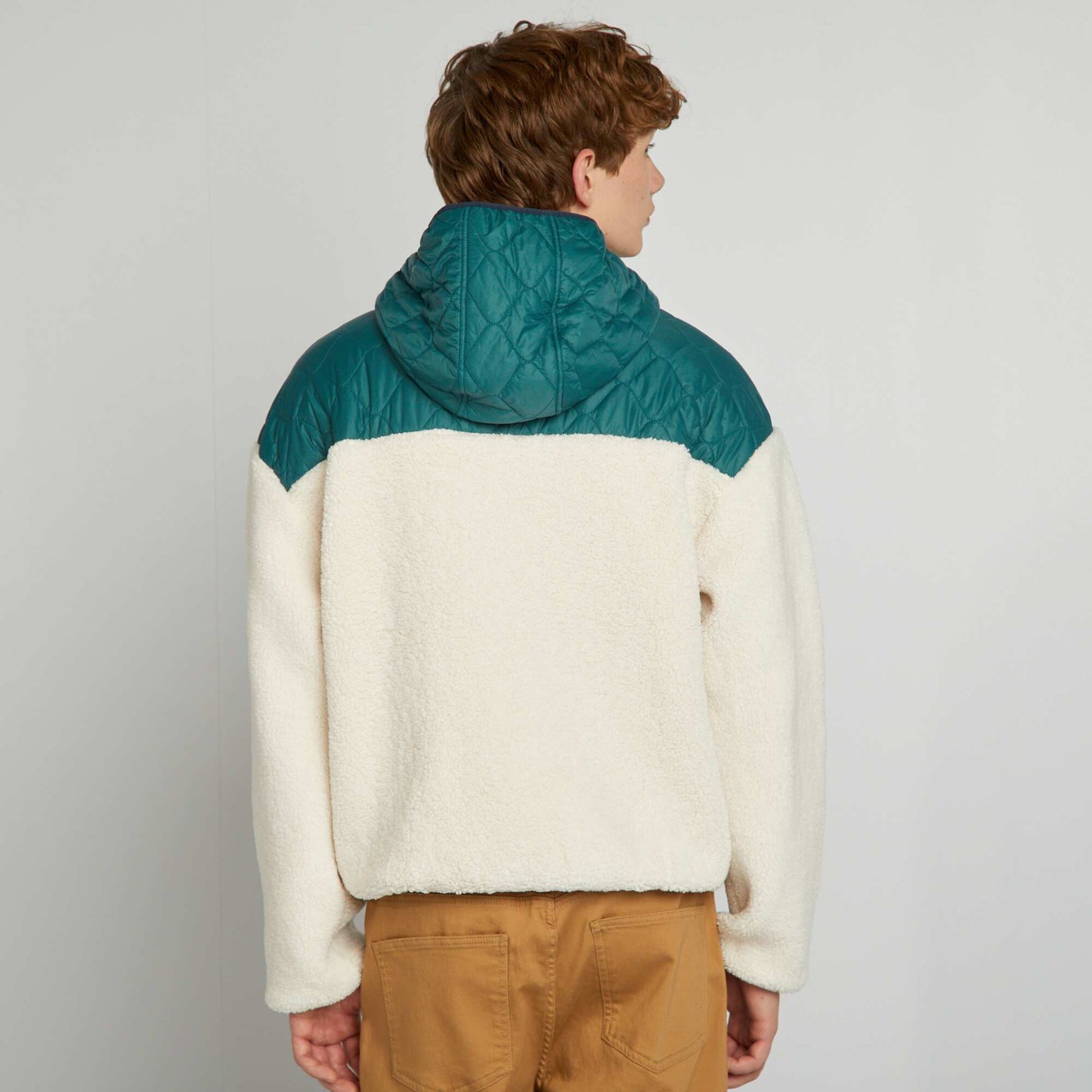 Campera de borreguito VERDE