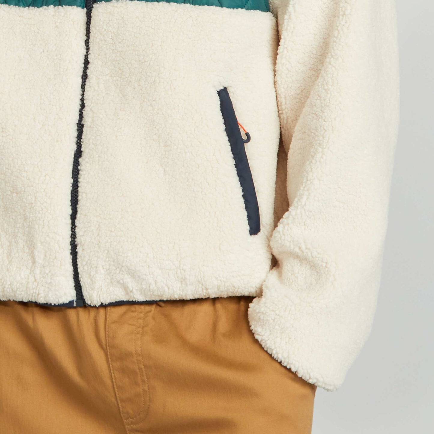 Campera de borreguito VERDE