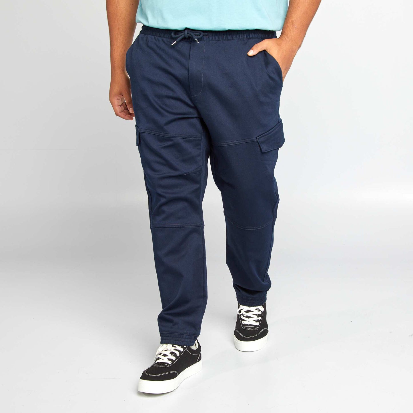 Pantalón con múltiples bolsillos AZUL