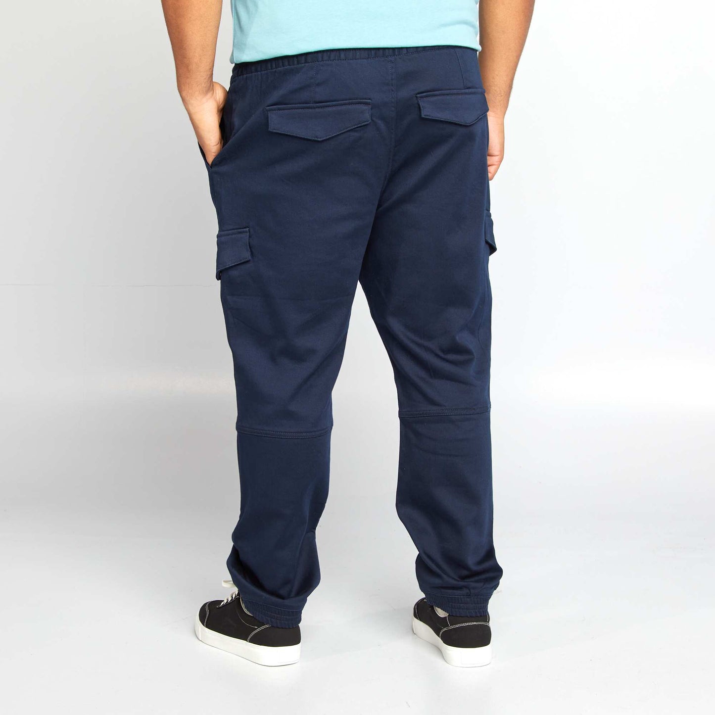 Pantalón con múltiples bolsillos AZUL