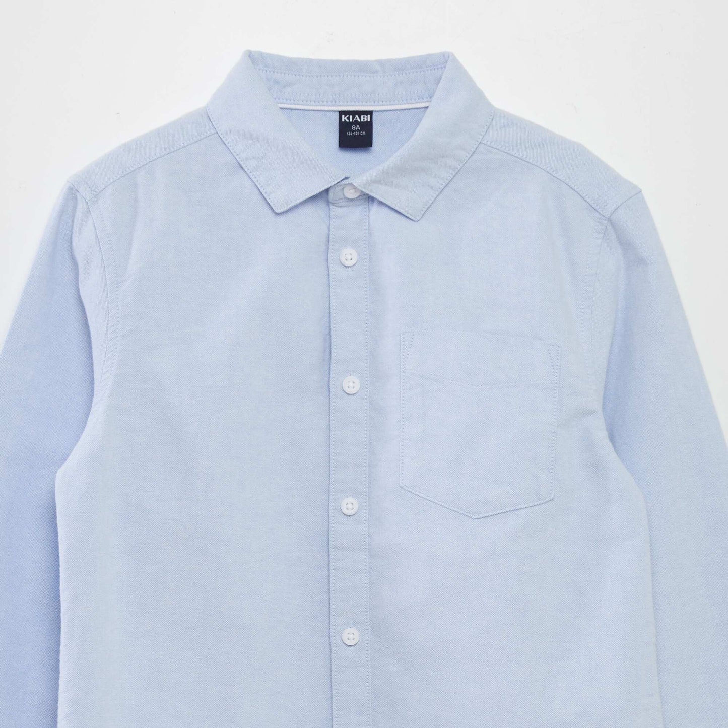 Camisa de manga larga oxford AZUL