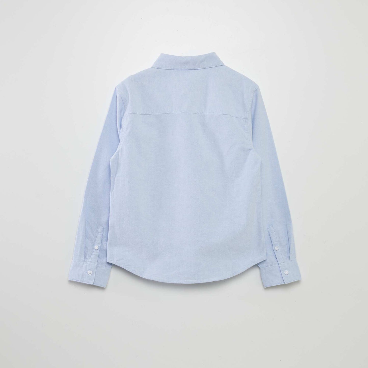 Camisa de manga larga oxford AZUL