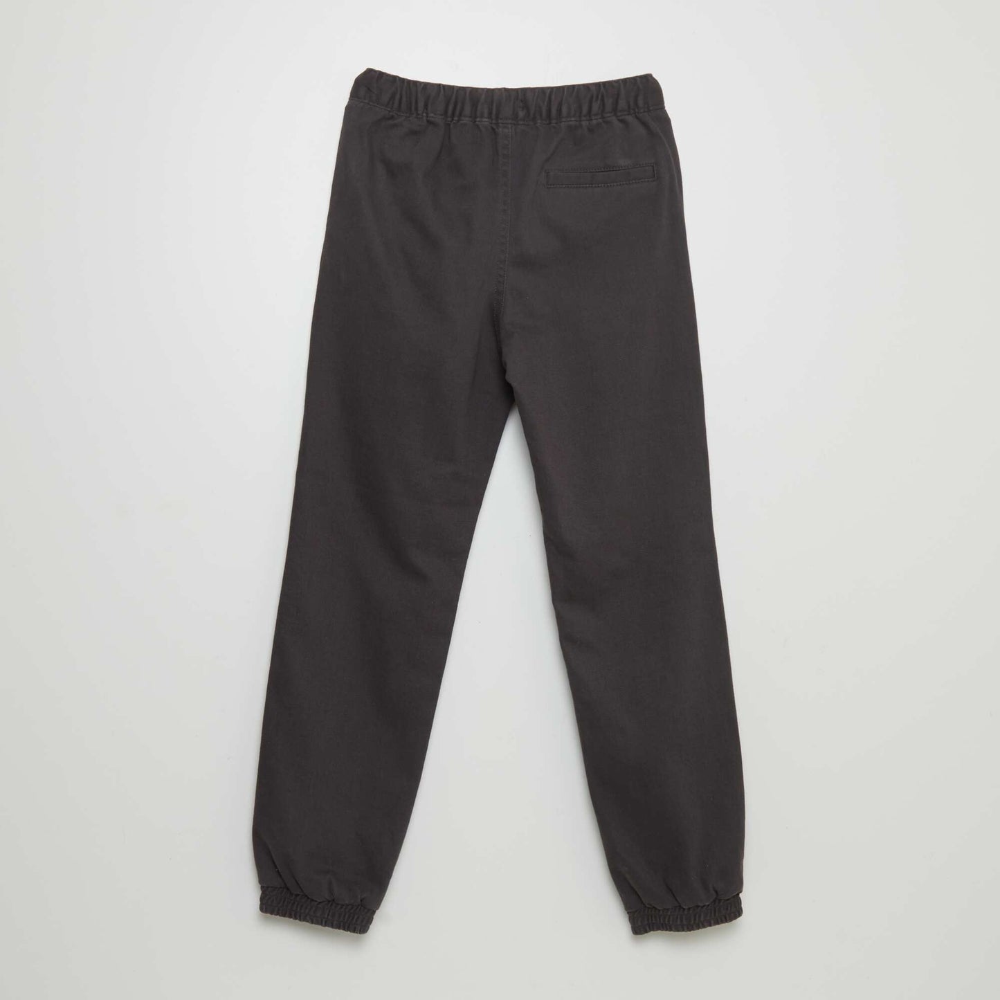 Pantalón de chándal recto con forro interior NEGRO