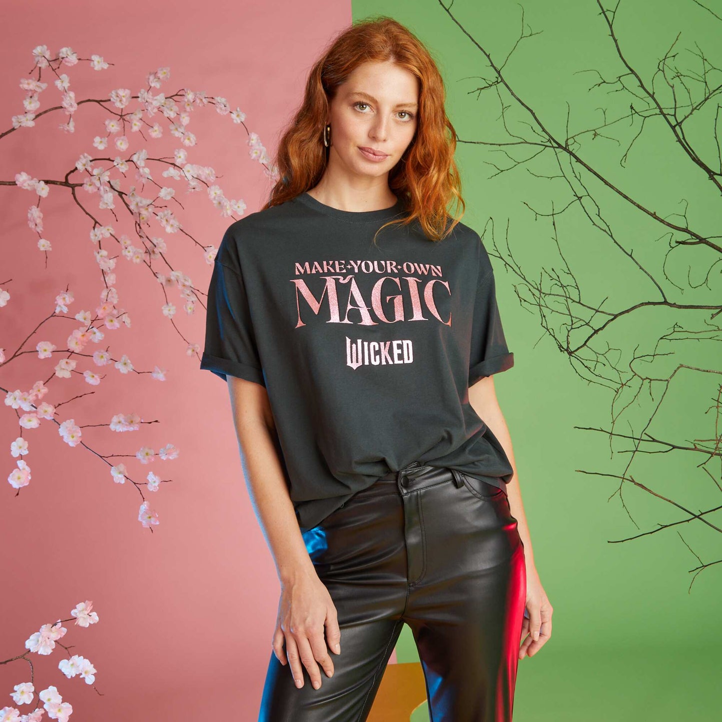 Camiseta estampada - Wicked NEGRO