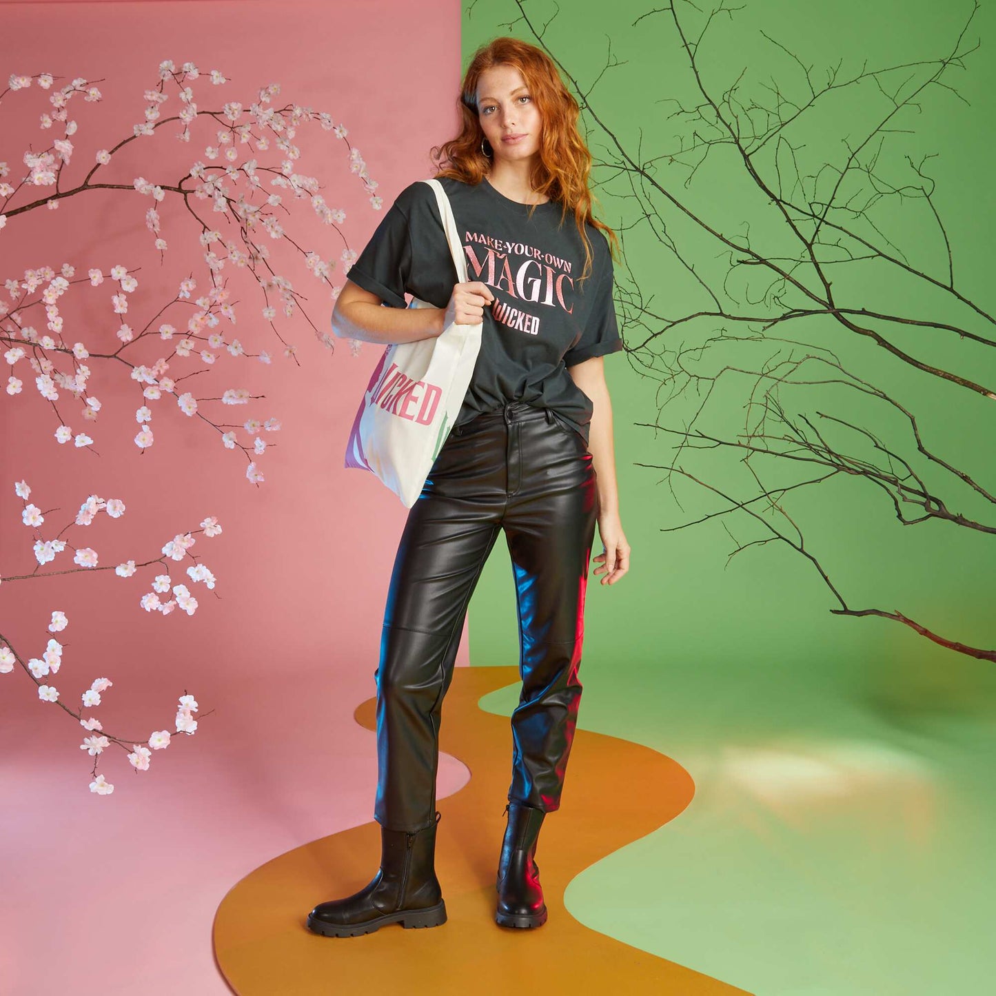Camiseta estampada - Wicked NEGRO