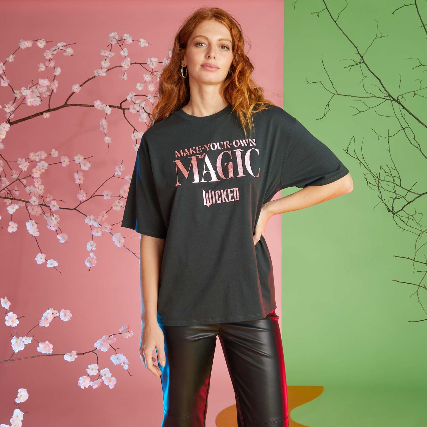 Camiseta estampada - Wicked NEGRO