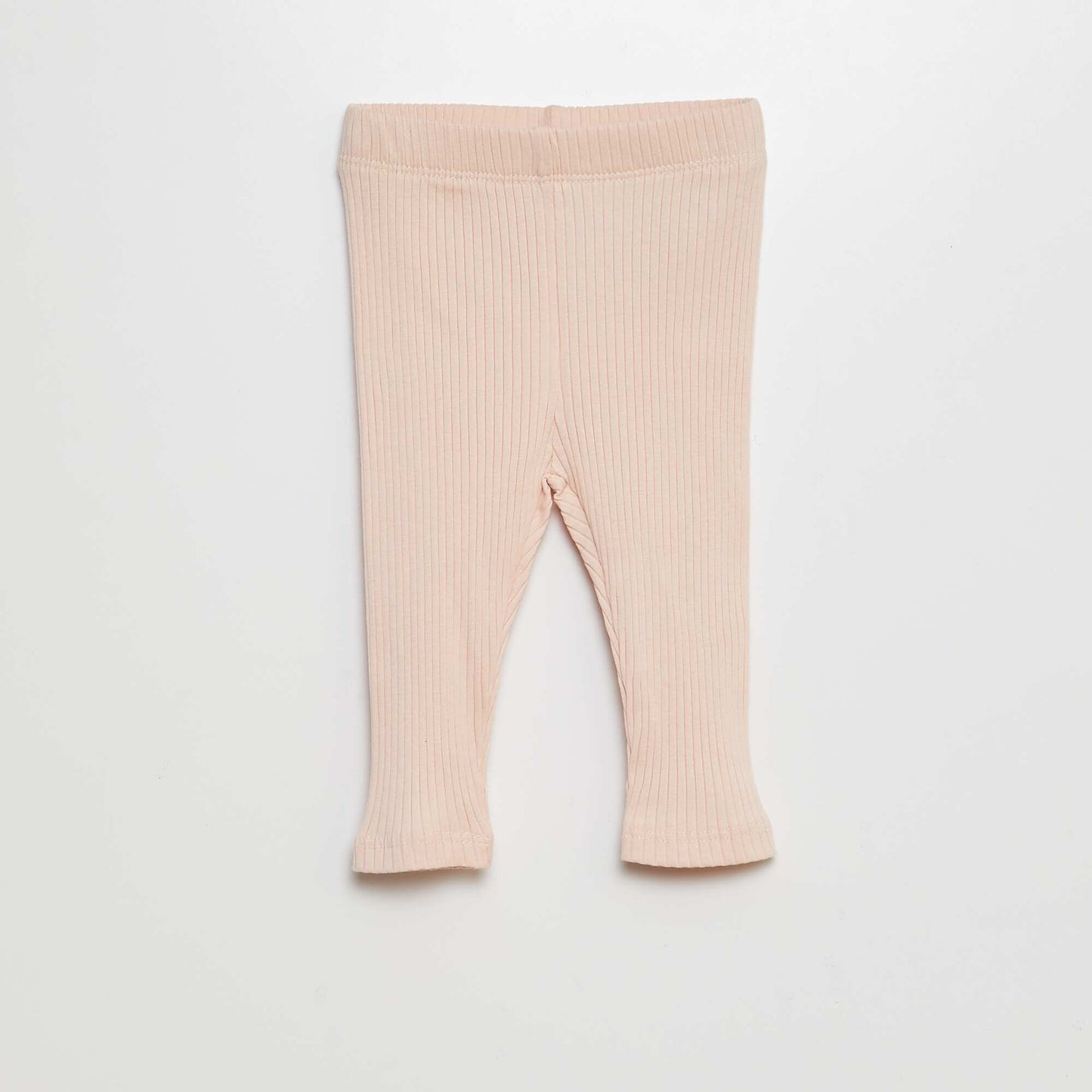 Pack de 2 leggings de canalé ROSA