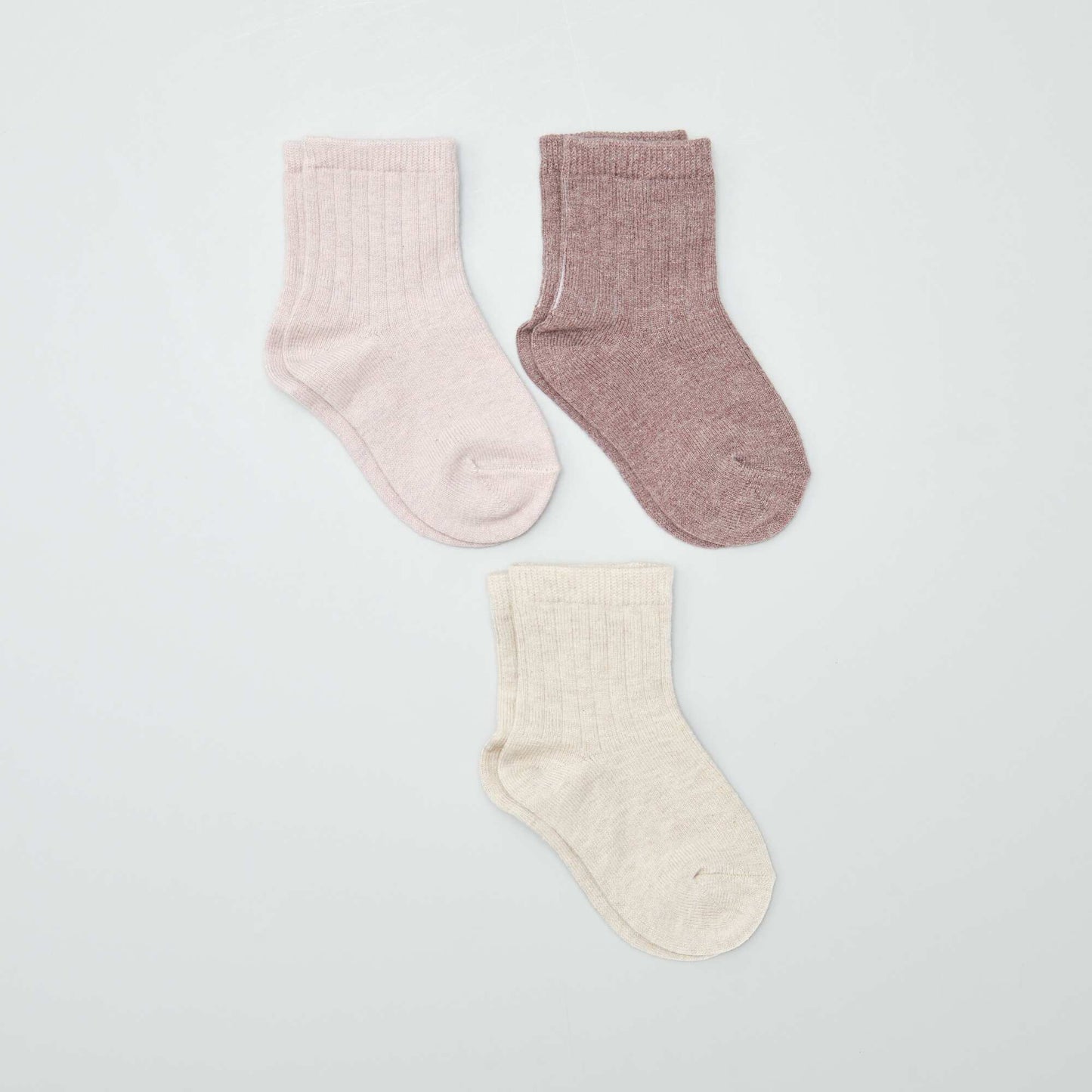 Pack de 3 pares de medias ROSA