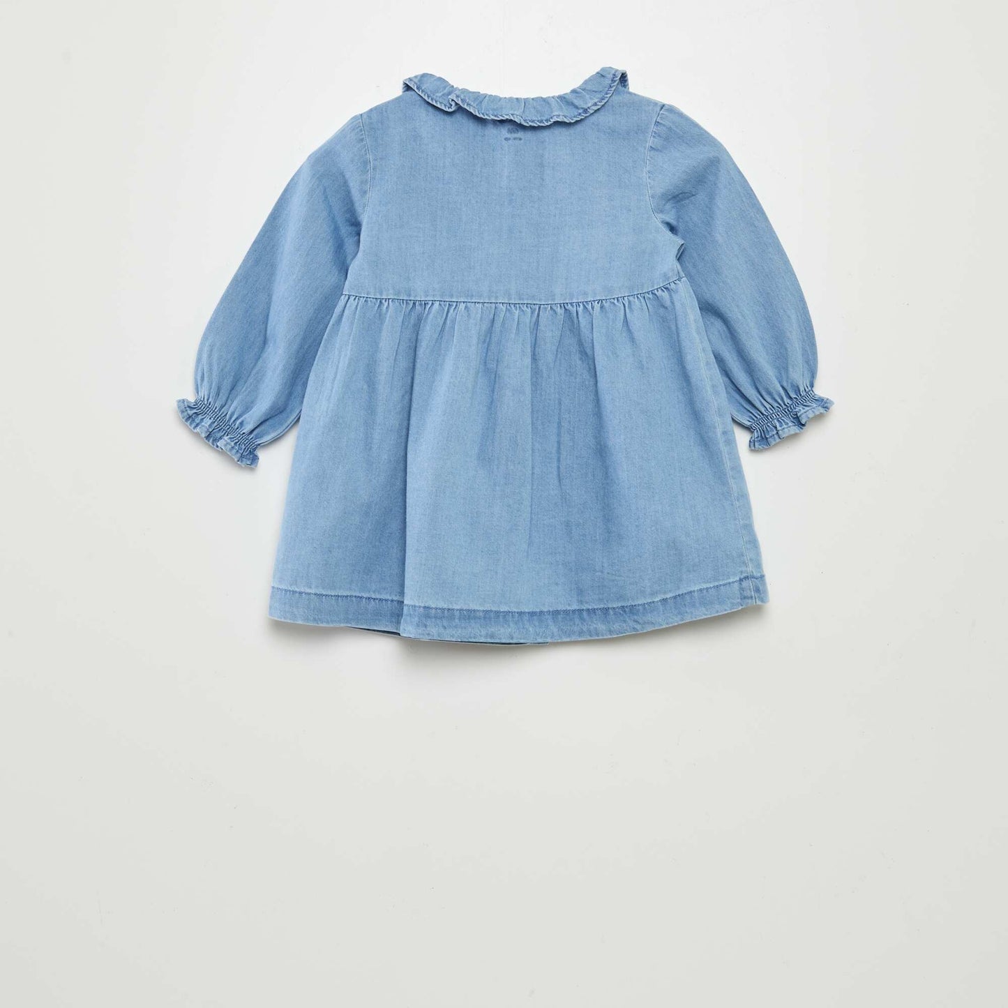 Vestido largo jean AZUL
