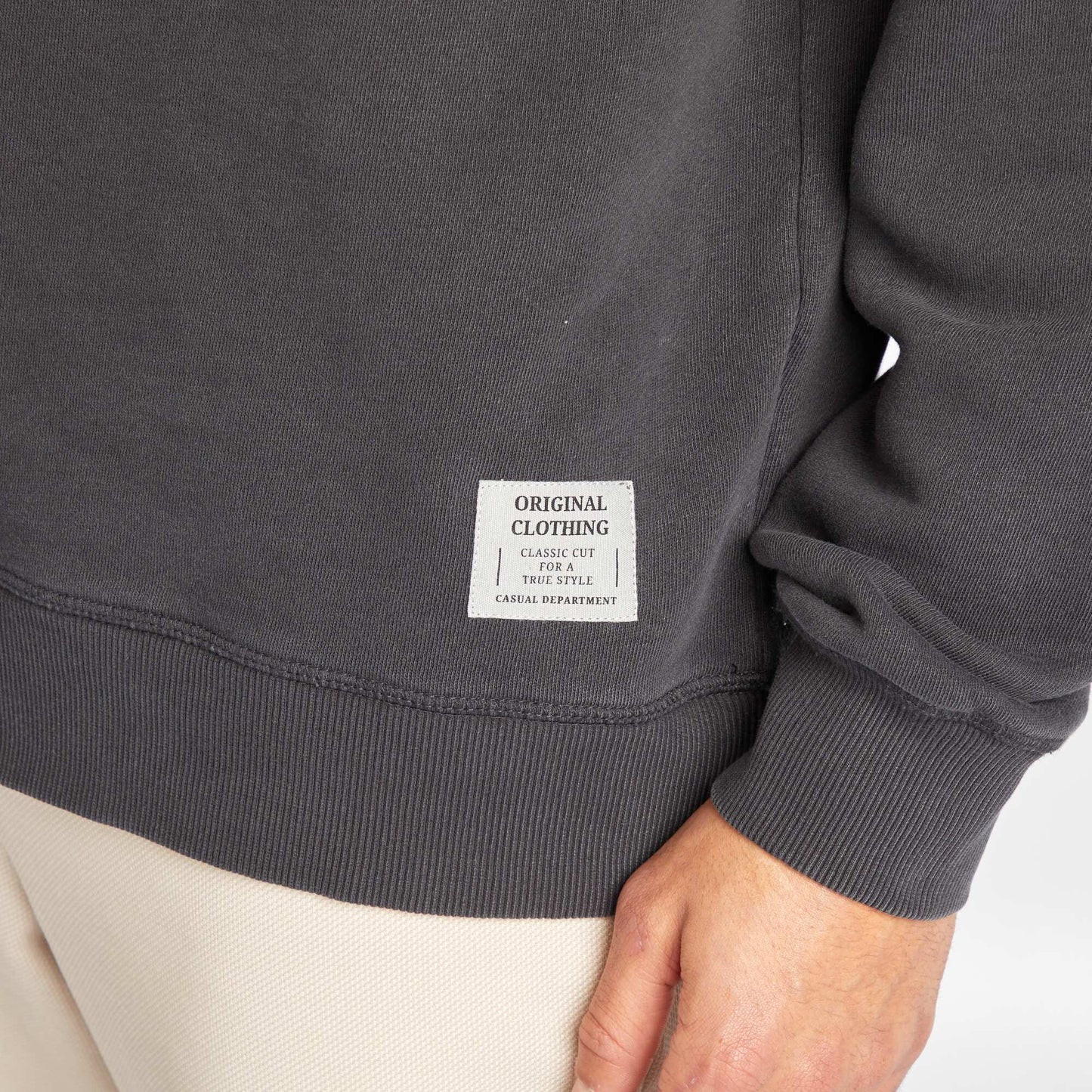 Sweater de punto fino BLANCO