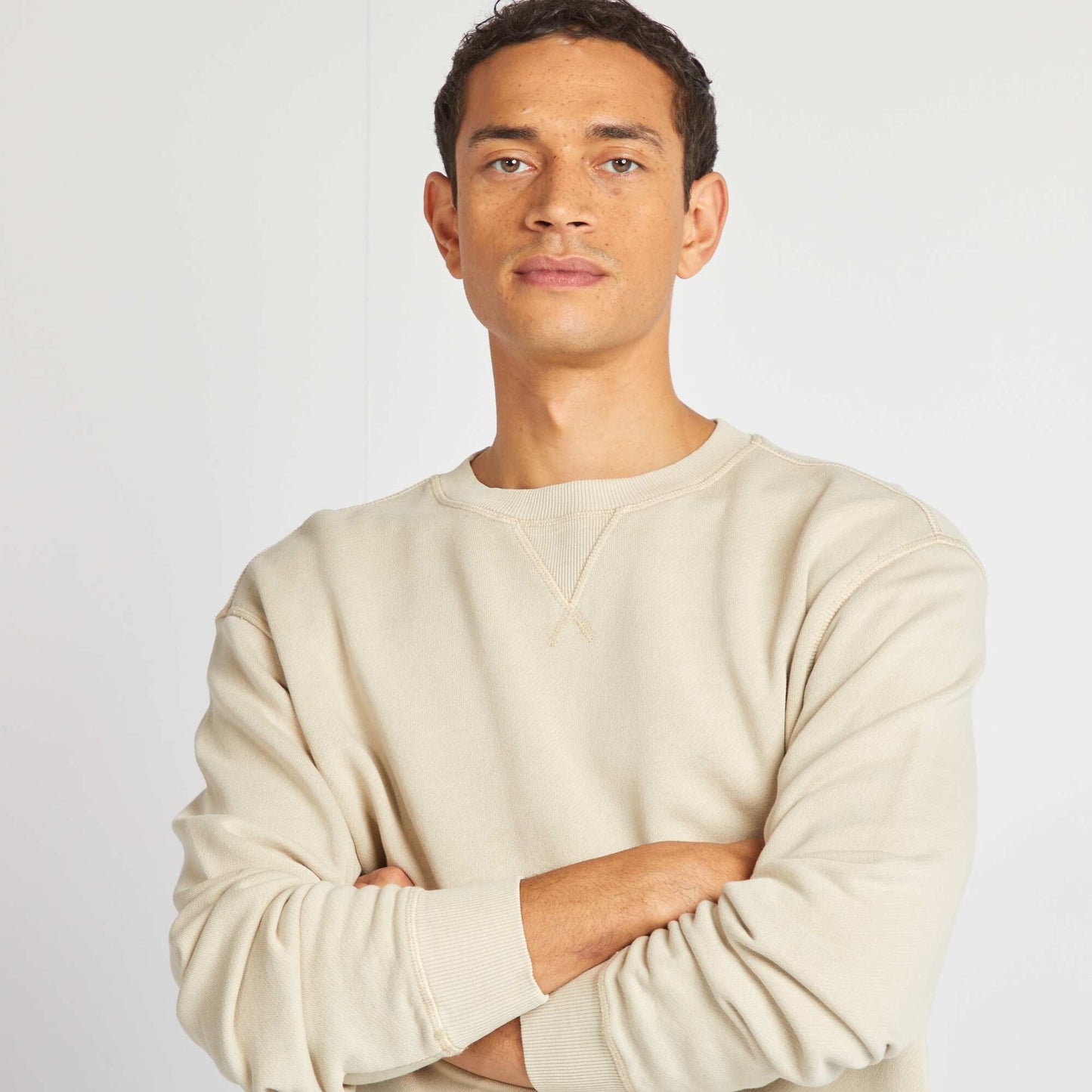 Sweater de punto fino GRIS