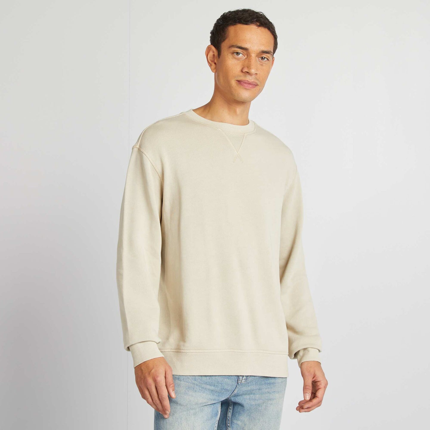 Sweater de punto fino GRIS
