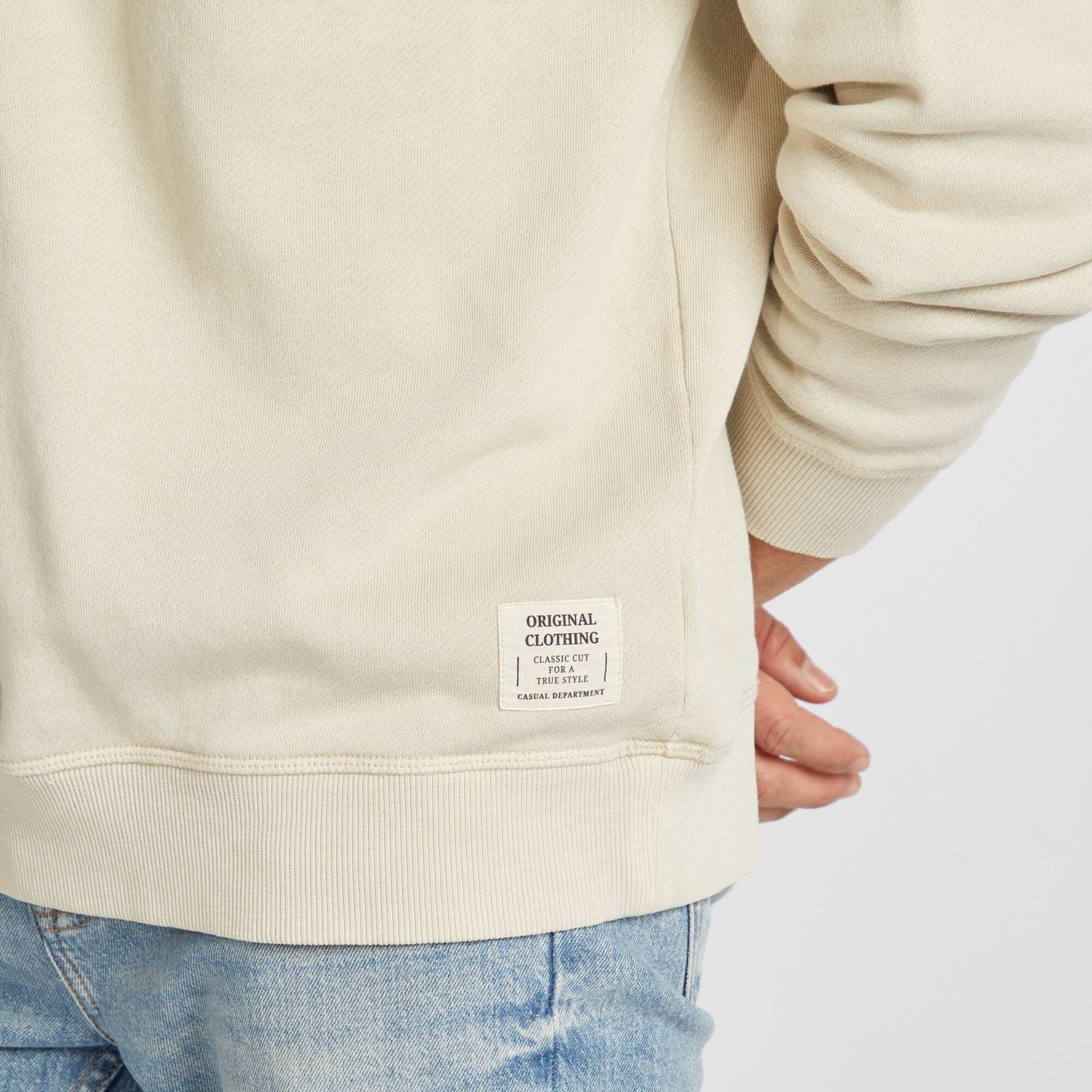 Sweater de punto fino GRIS