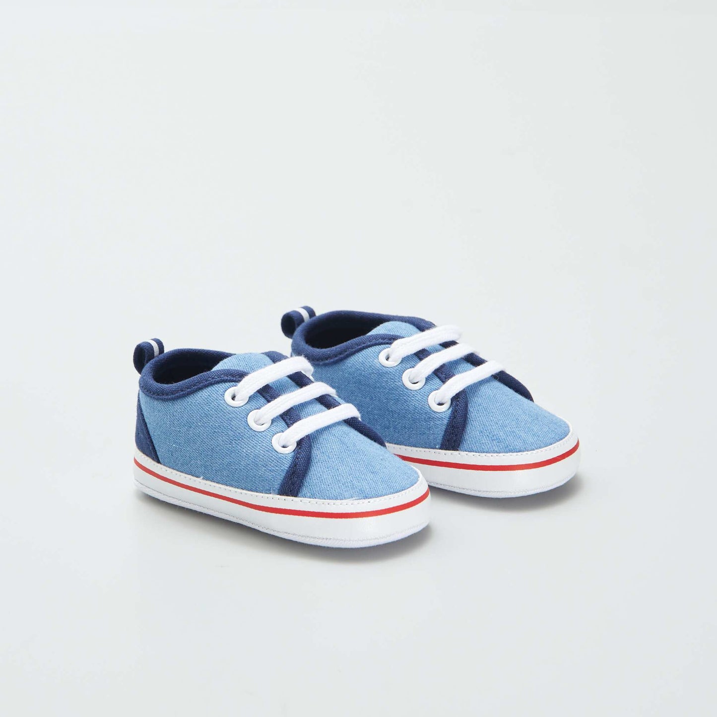 Zapatillas bajas de tela AZUL