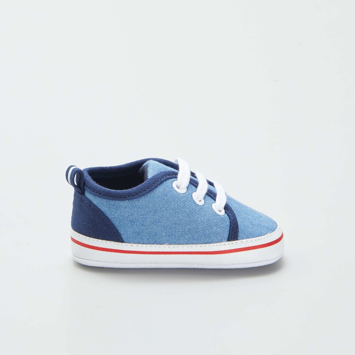 Zapatillas bajas de tela AZUL