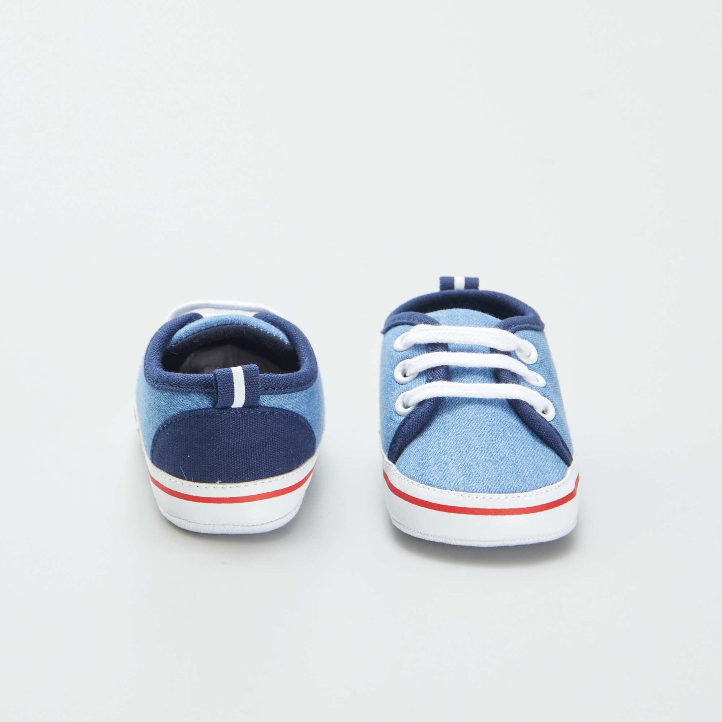 Zapatillas bajas de tela AZUL