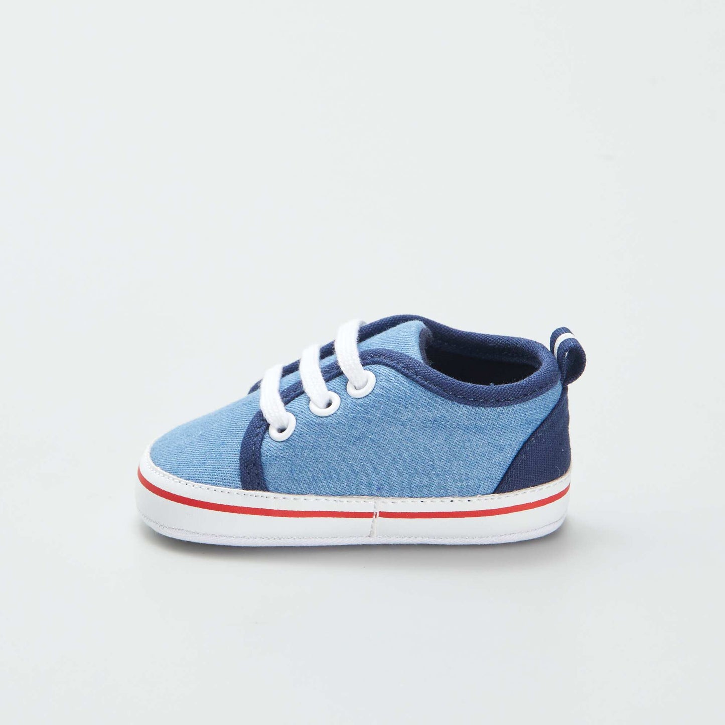 Zapatillas bajas de tela AZUL