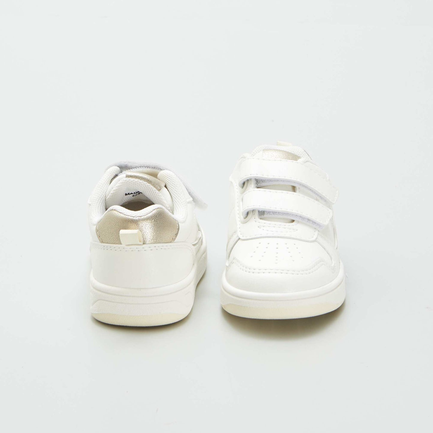Zapatillas deportivas bajas con velcros BLANCO