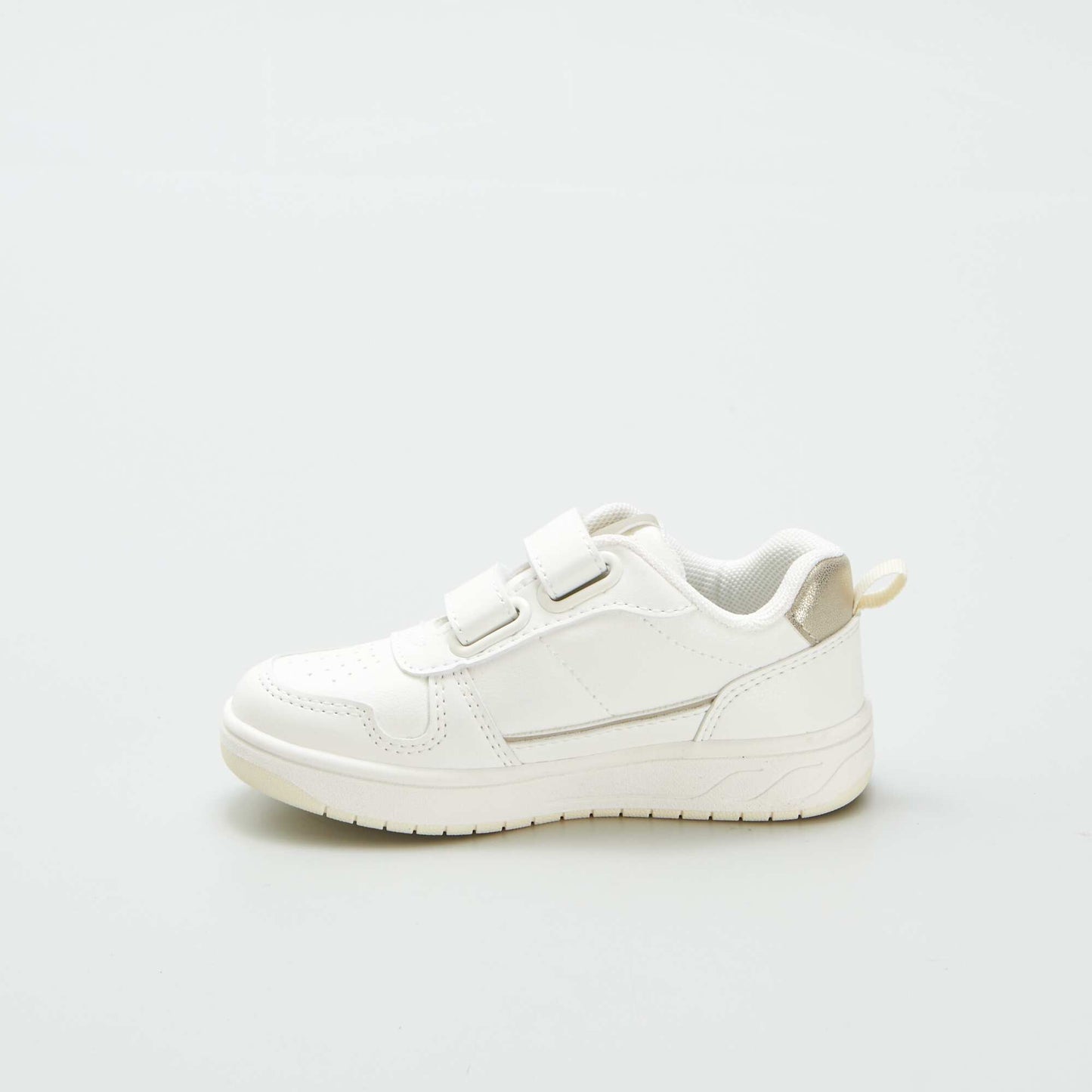 Zapatillas deportivas bajas con velcros BLANCO