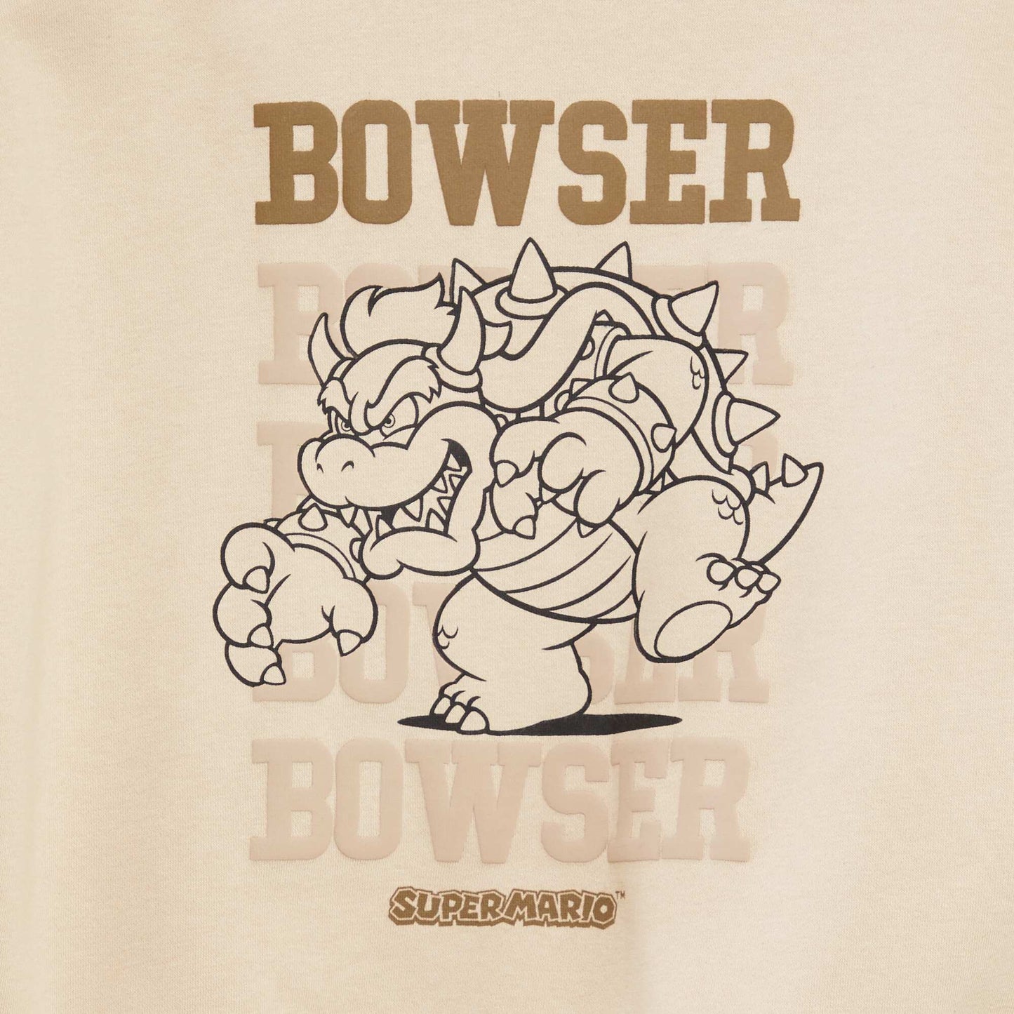 Buzo de felpa 'Super Mario' BEIGE