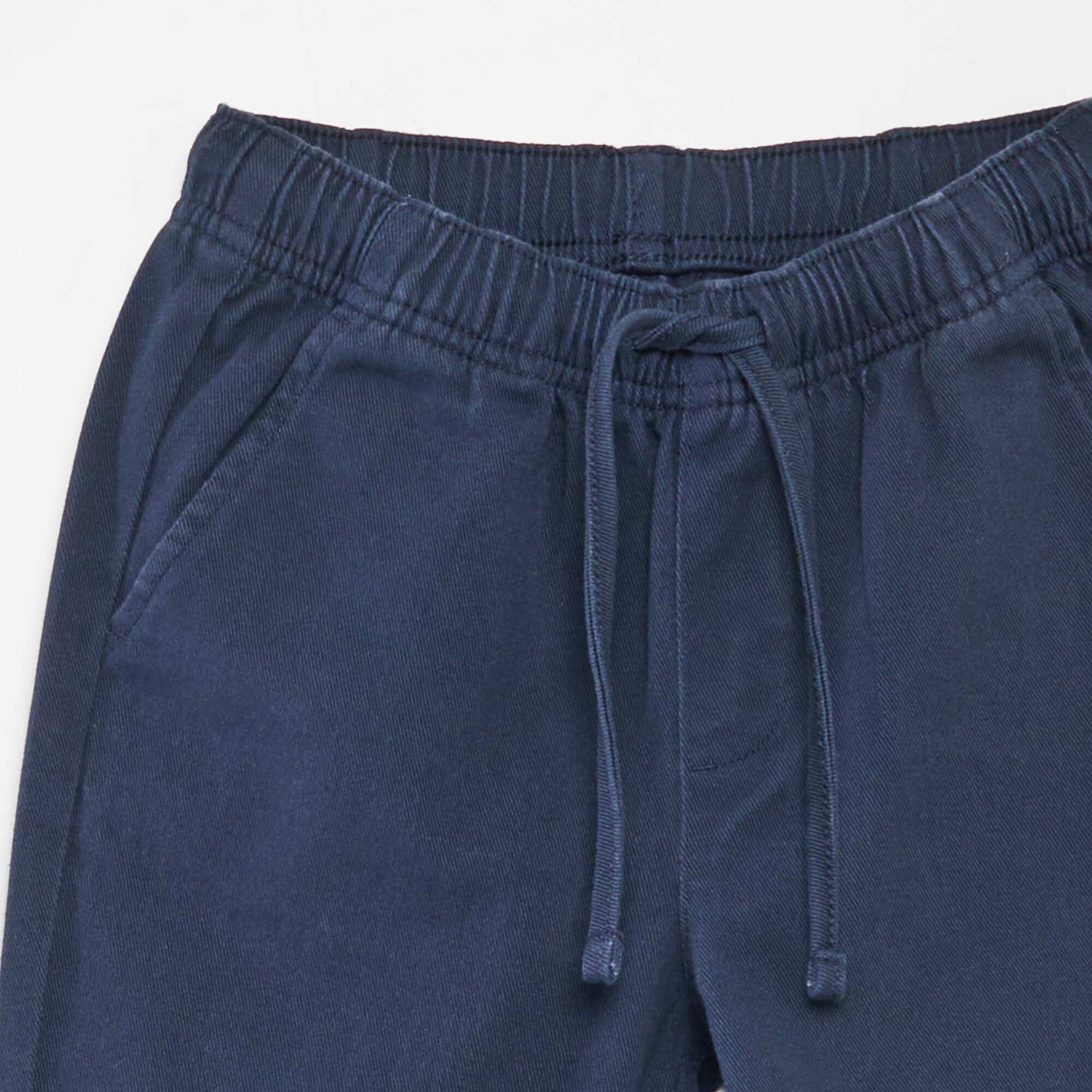 Pantalón regular liso AZUL