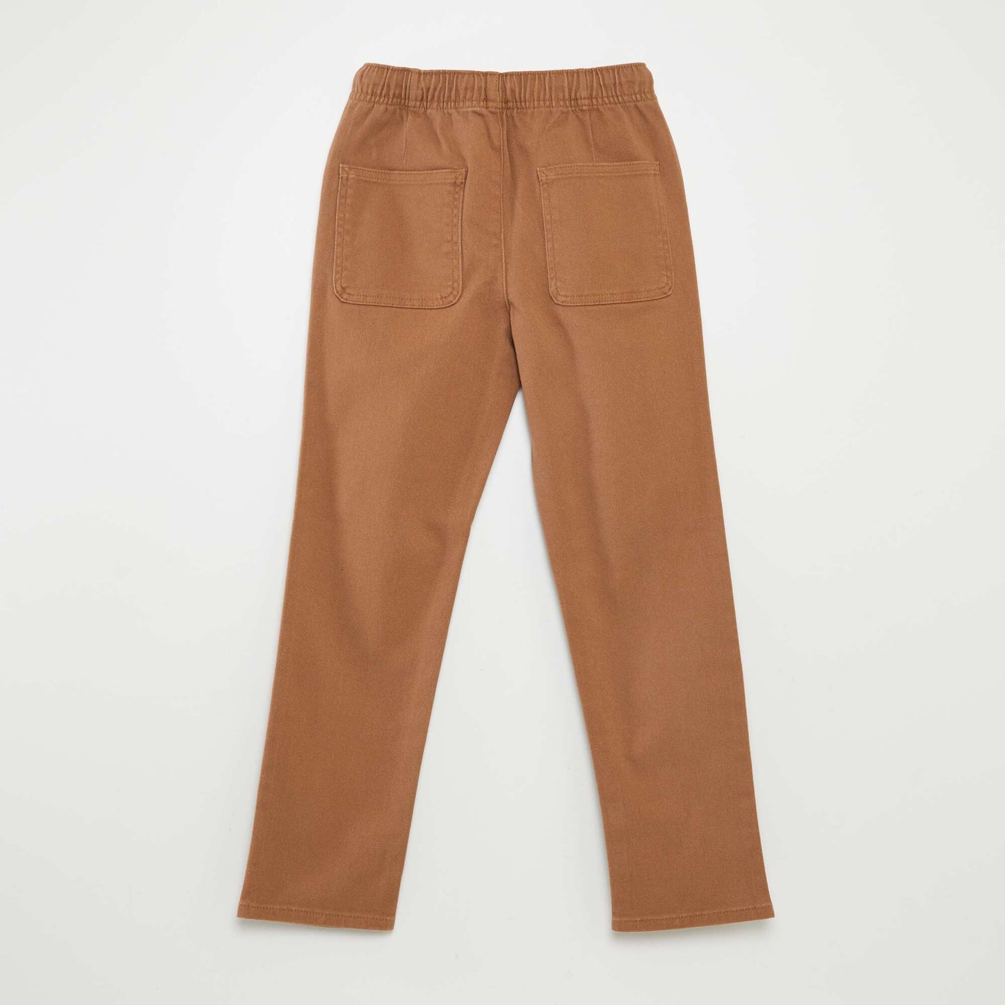 Pantalón regular liso BEIGE