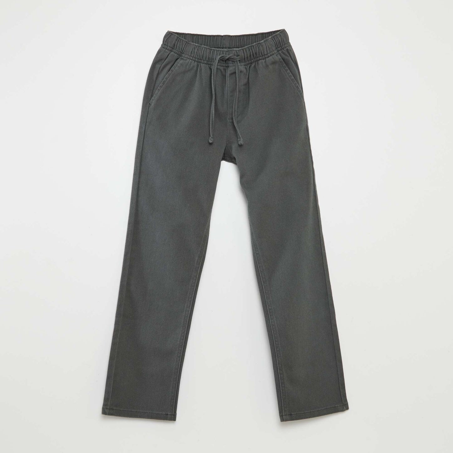 Pantalón regular liso KAKI