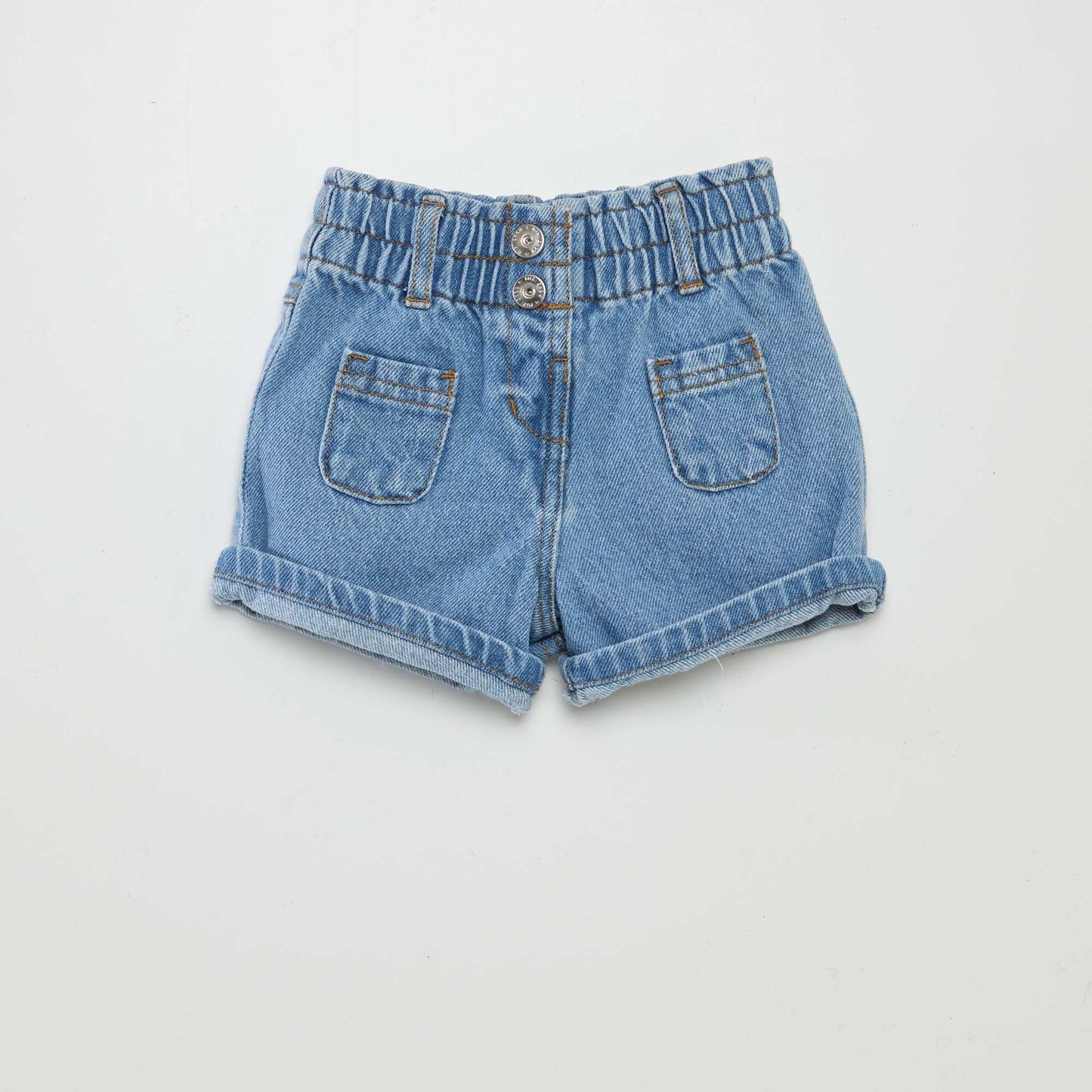 Short paperbag jean AZUL