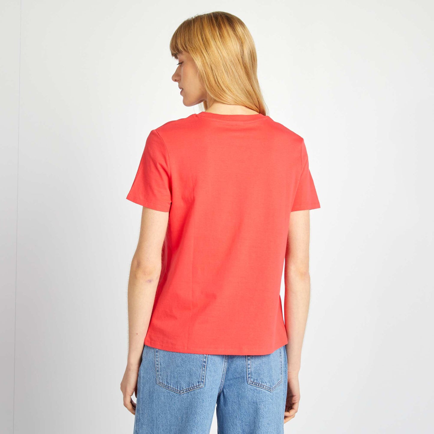 Camiseta estampada ROJO