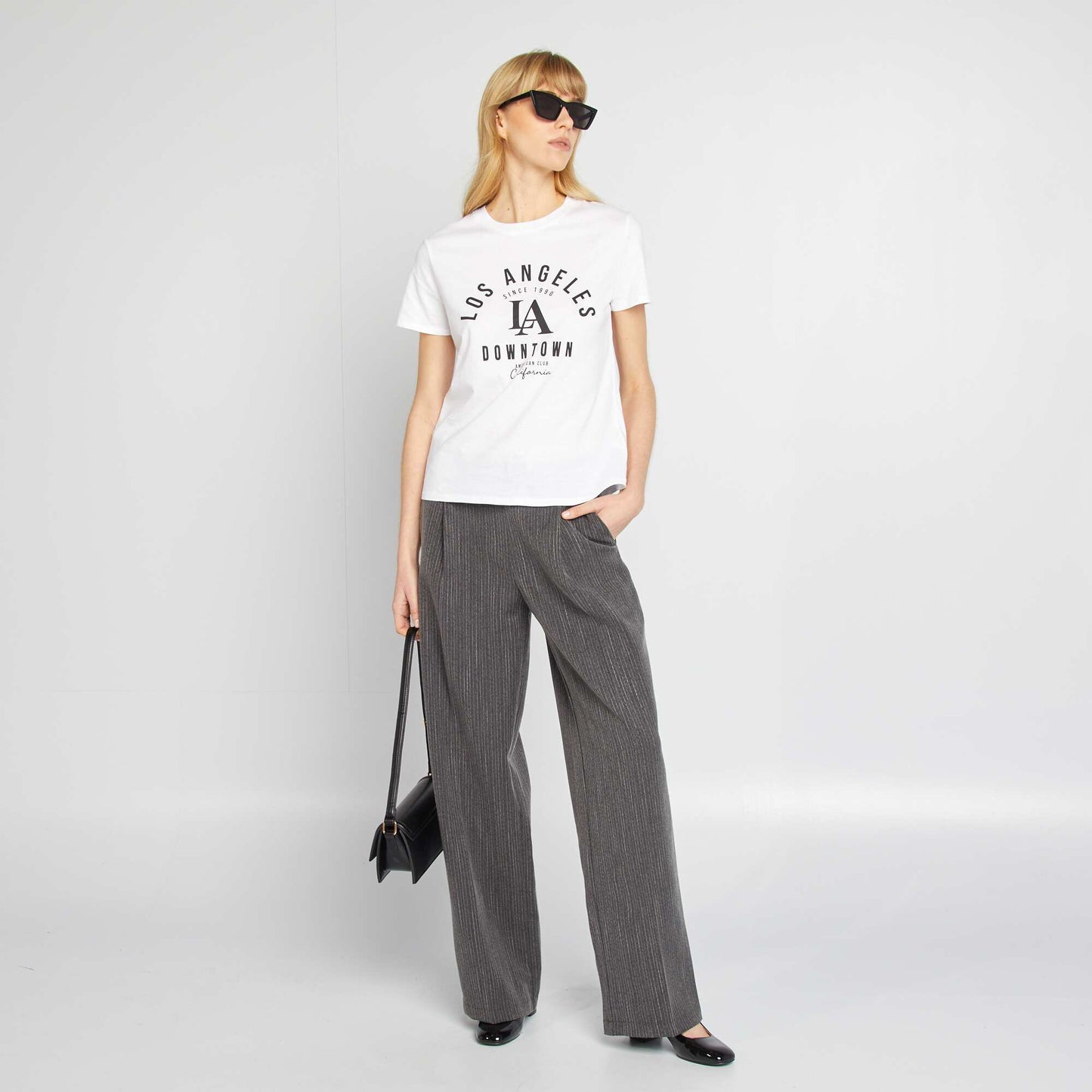 Camiseta estampada BLANCO
