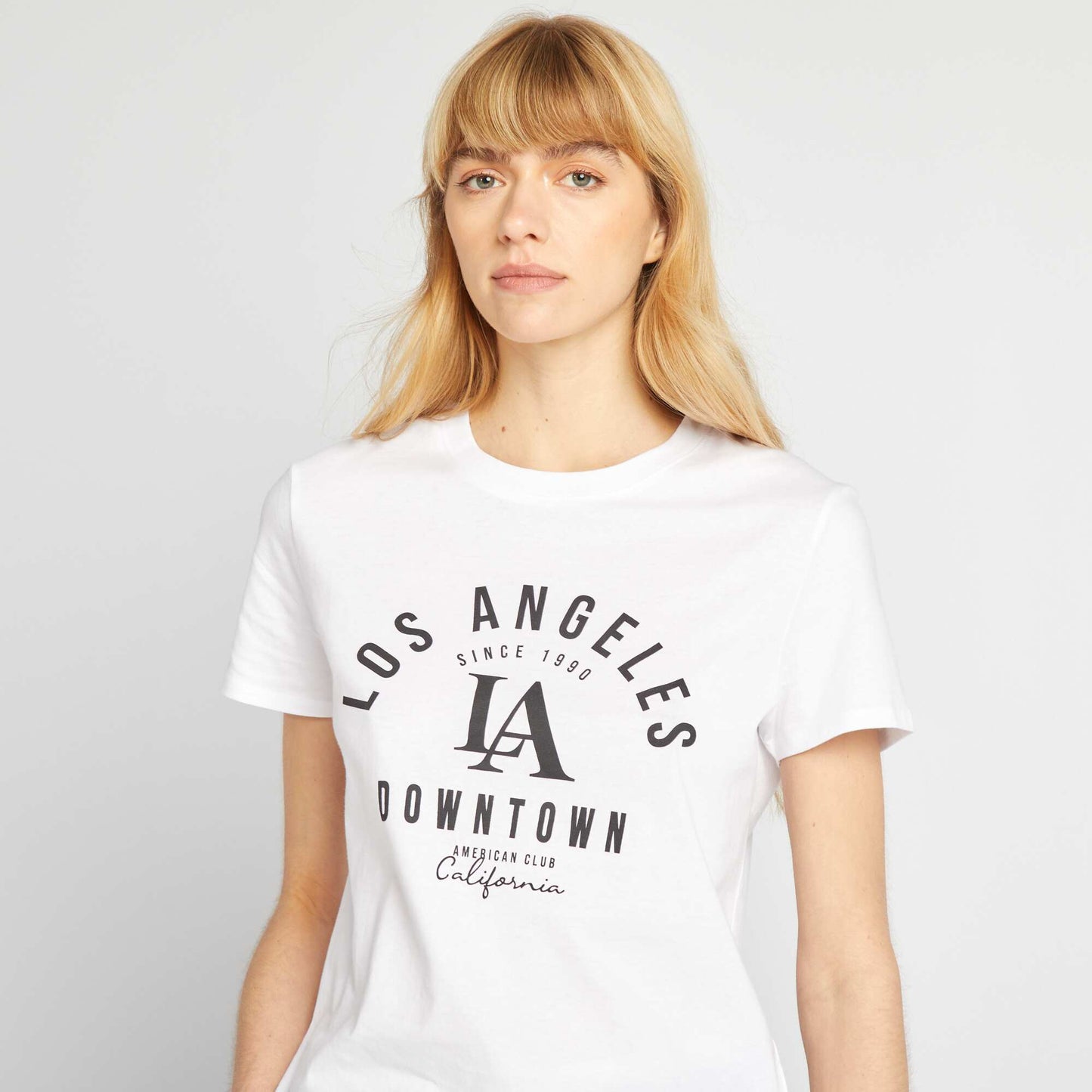 Camiseta estampada BLANCO