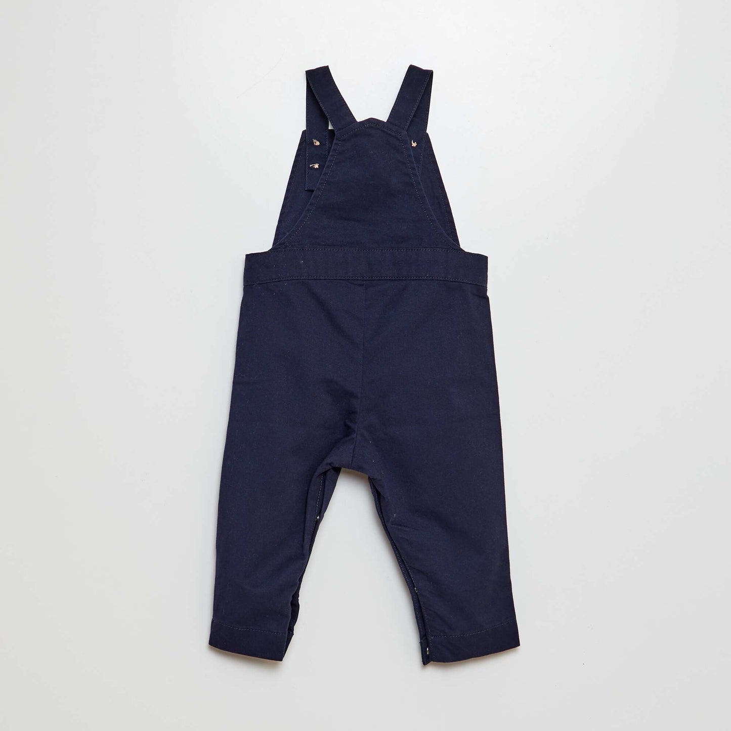 Conjunto con camisa Oxford + enterito de sarga - 2 piezas AZUL