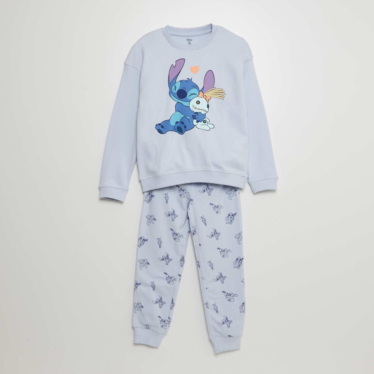 Conjunto de pijama 'Stitch' - 2 piezas PURPURA