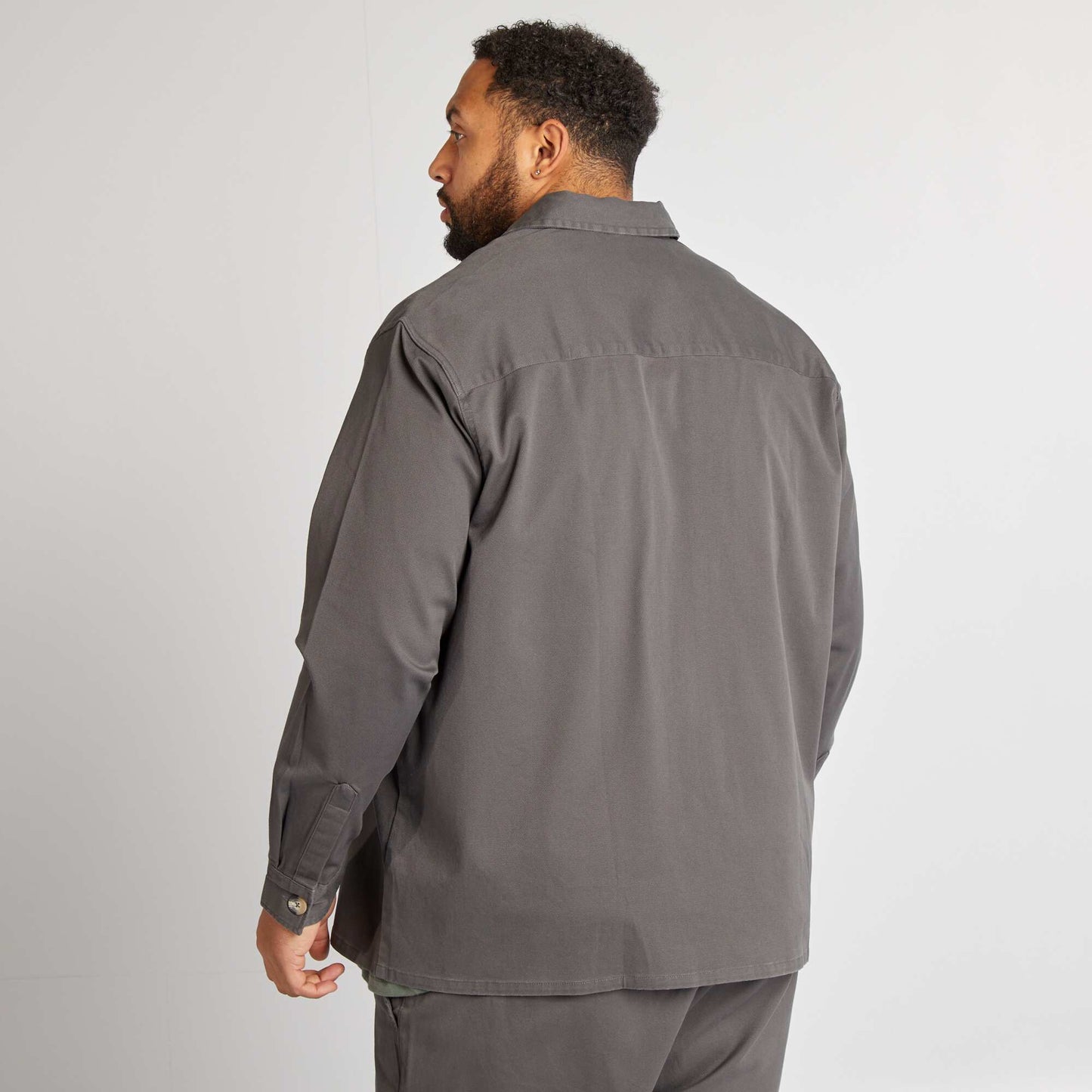 Sobrecamisa de sarga GRIS