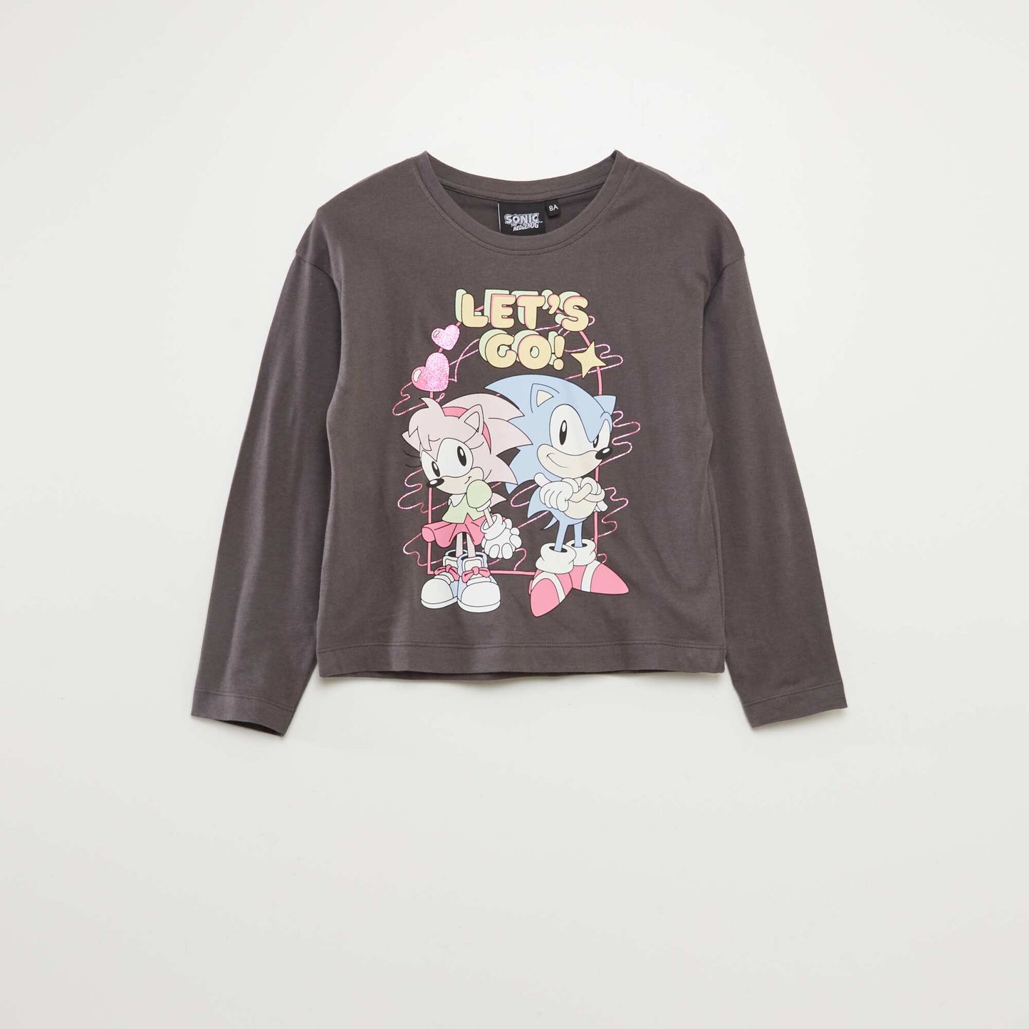 Pijama largo 'Sonic' NEGRO