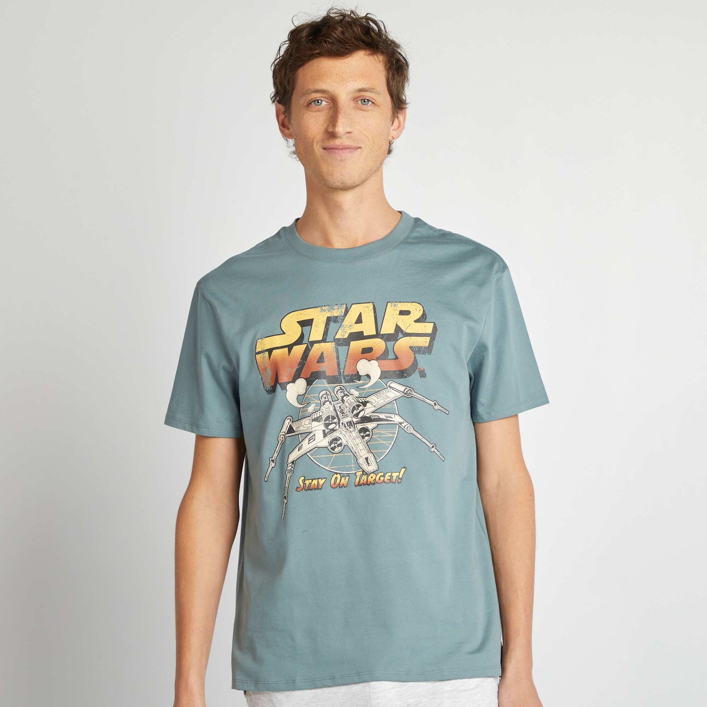Pijama largo - estampado 'Star Wars' - 2 piezas VERDE