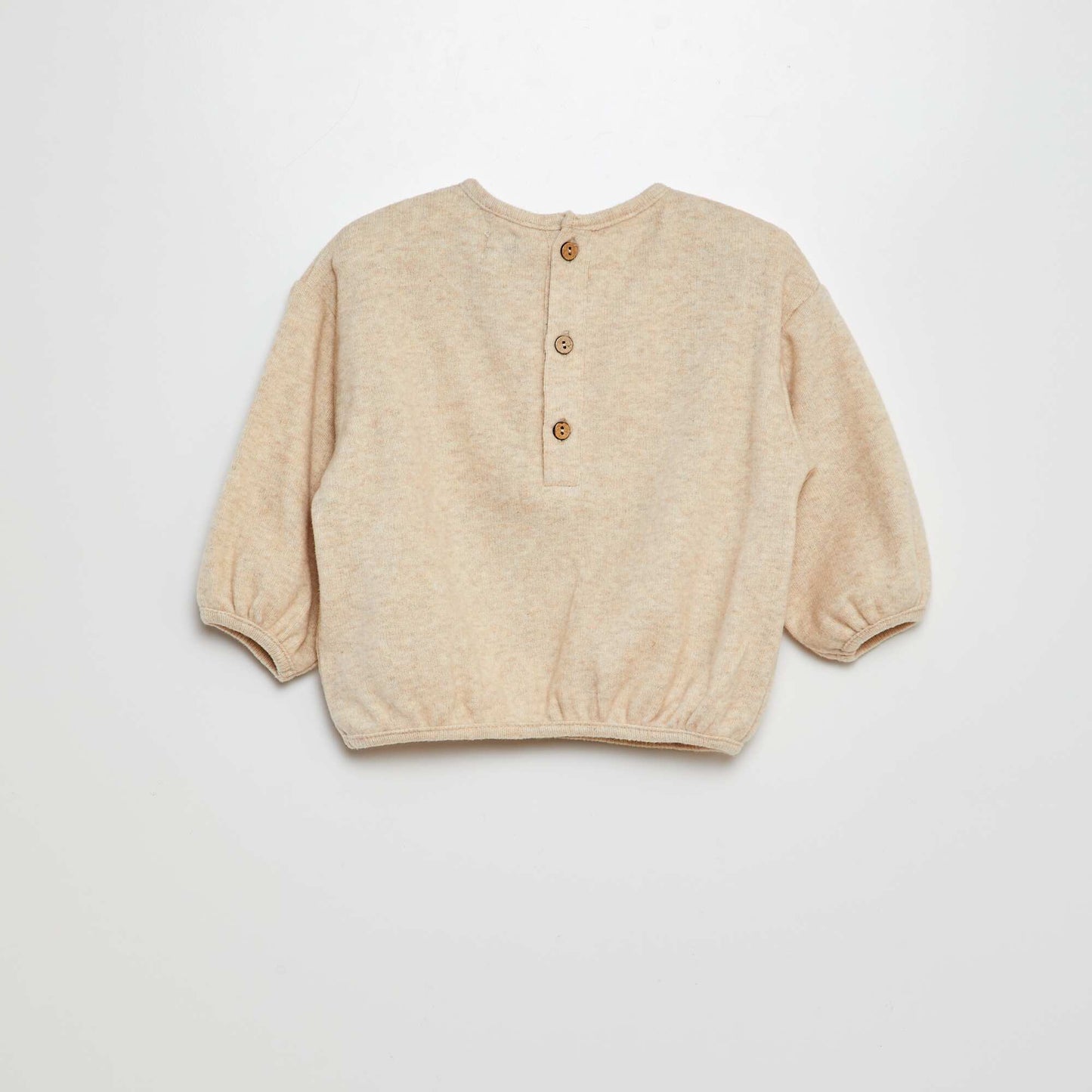 Sweater de punto suave BEIGE