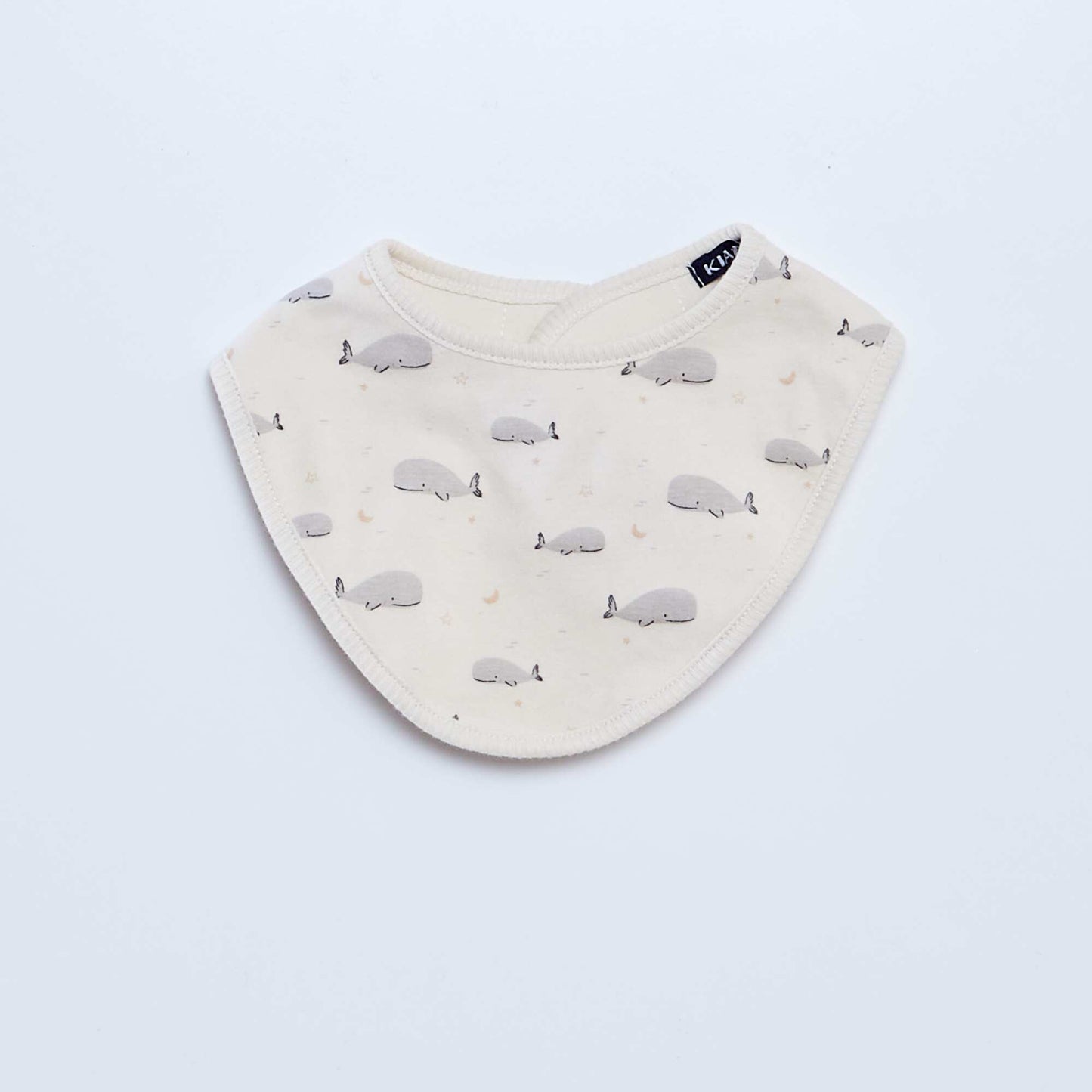 Conjunto de pijama + body + babero - 3 piezas BLANCO